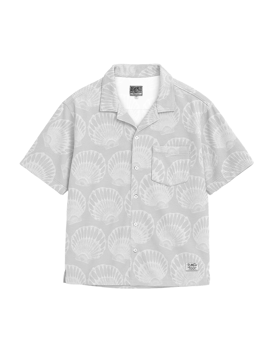 MINIMAL SHELL HYBRID COTTON CUBAN SHIRT