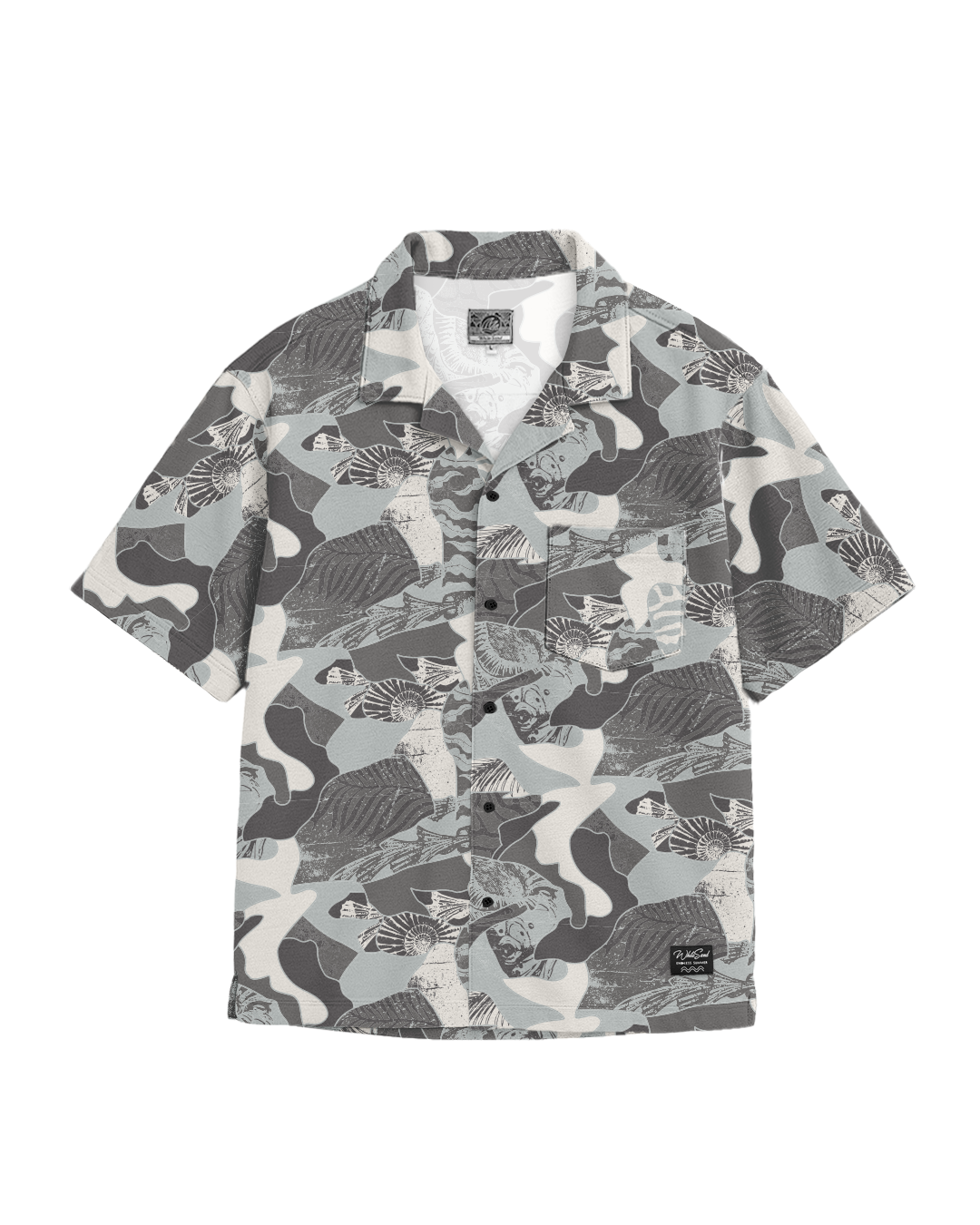 SHELL FISH HYBRID COTTON CUBAN SHIRT