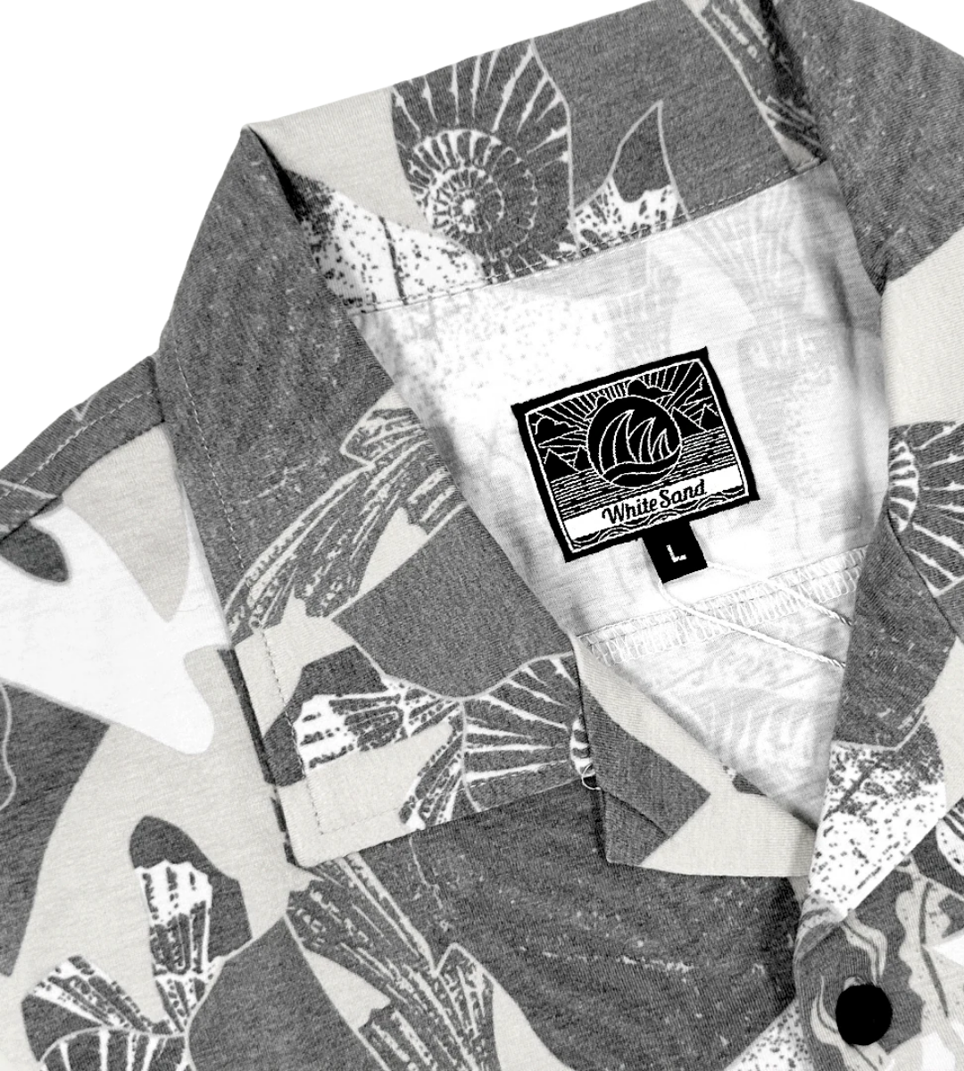 SHELL FISH HYBRID COTTON CUBAN SHIRT