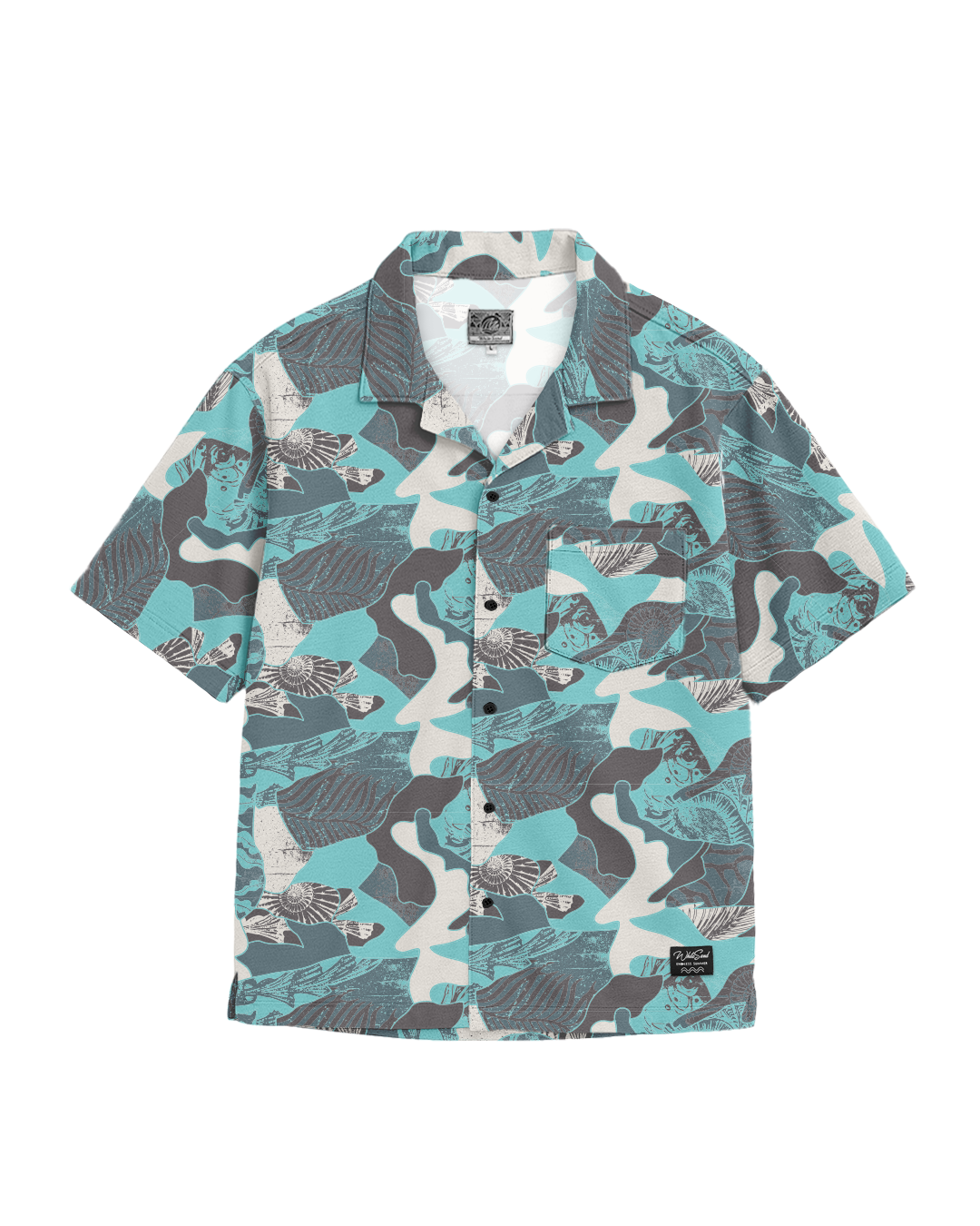 SHELL FISH HYBRID COTTON CUBAN SHIRT