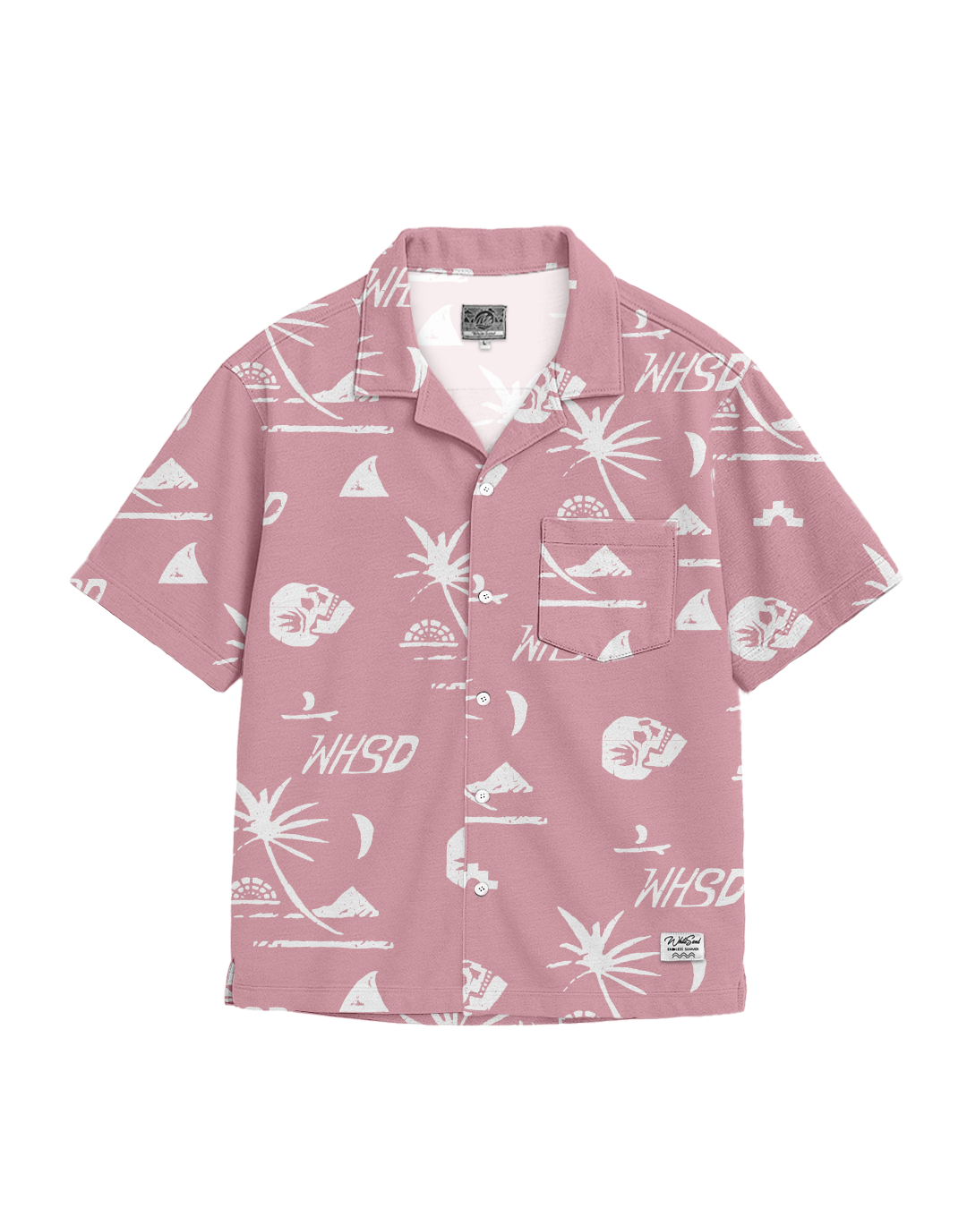SKULL HYBRID COTTON CUBAN SHIRT