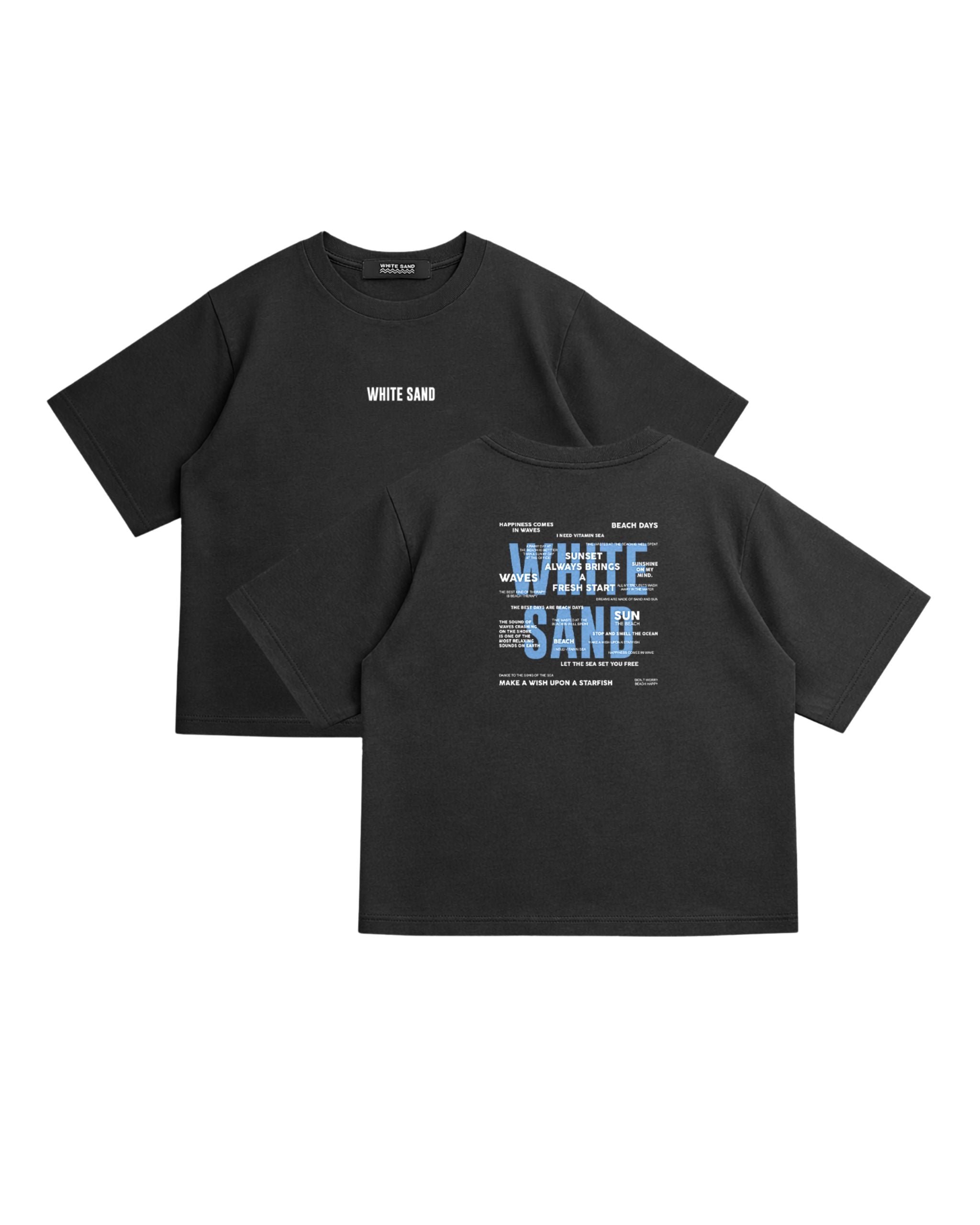 SOFT COTTON CROP TEE – BEACH DAY