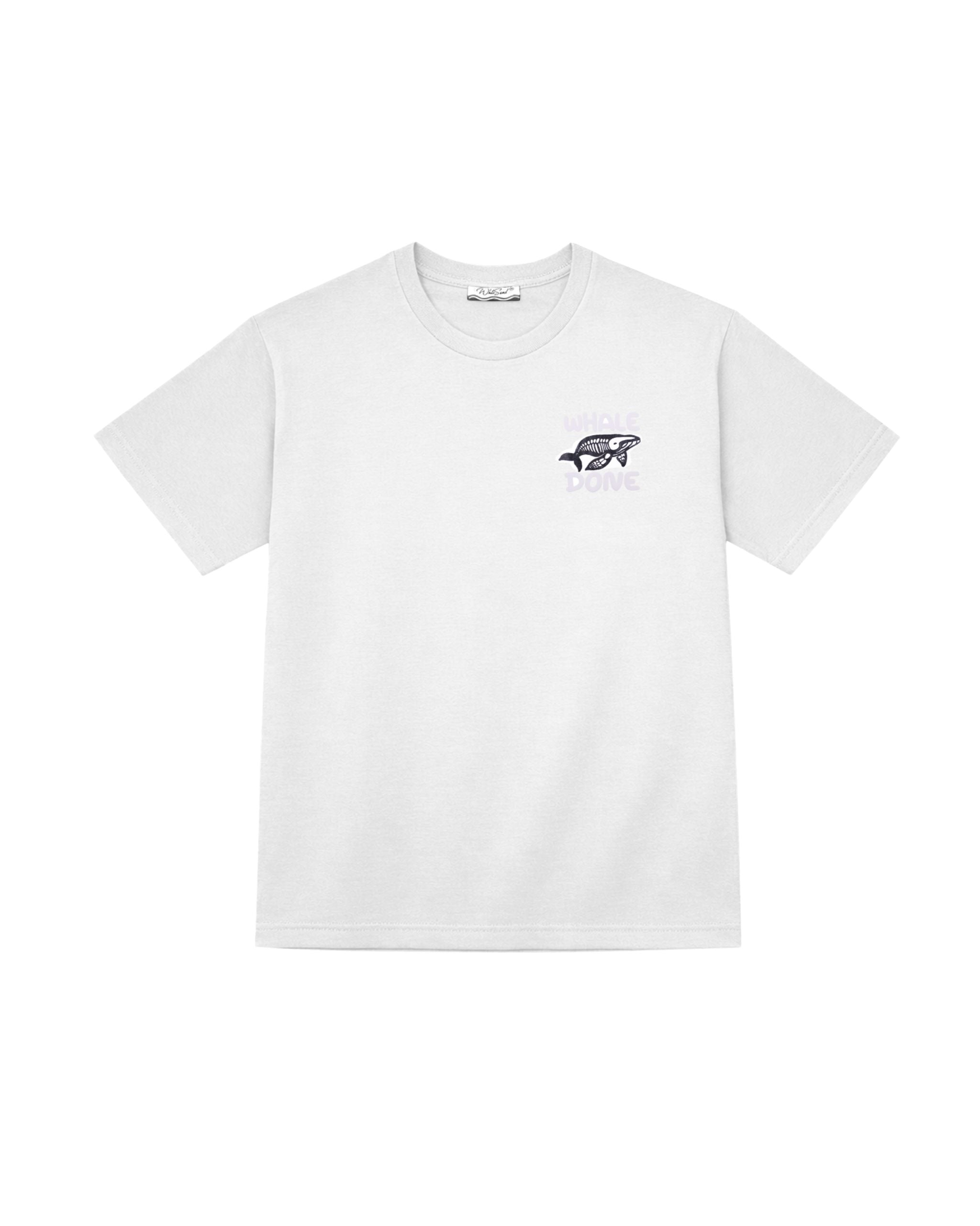 SOFT COTTON TEE – WHALE DONE