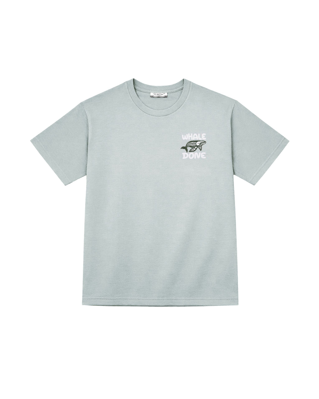 SOFT COTTON TEE – WHALE DONE