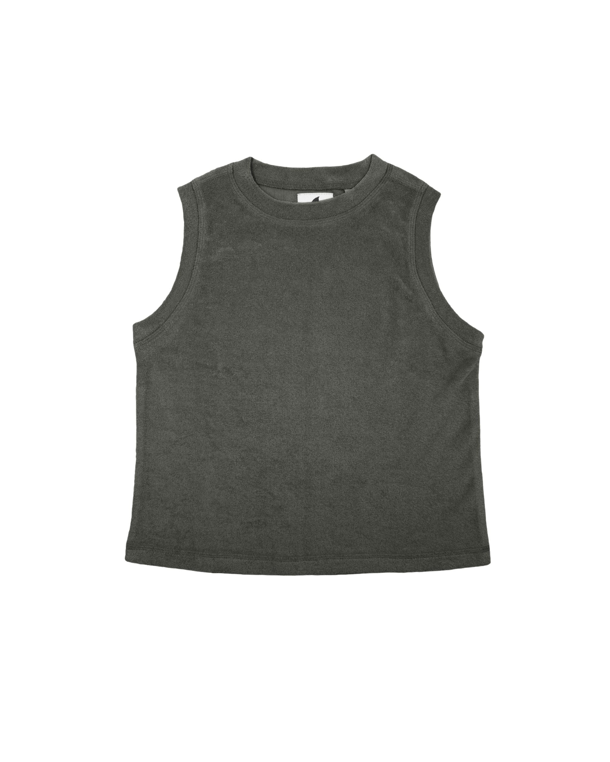 WOMEN TERRY SLEEVELESS CROPTOP – 2026 TERRY COLLECTION