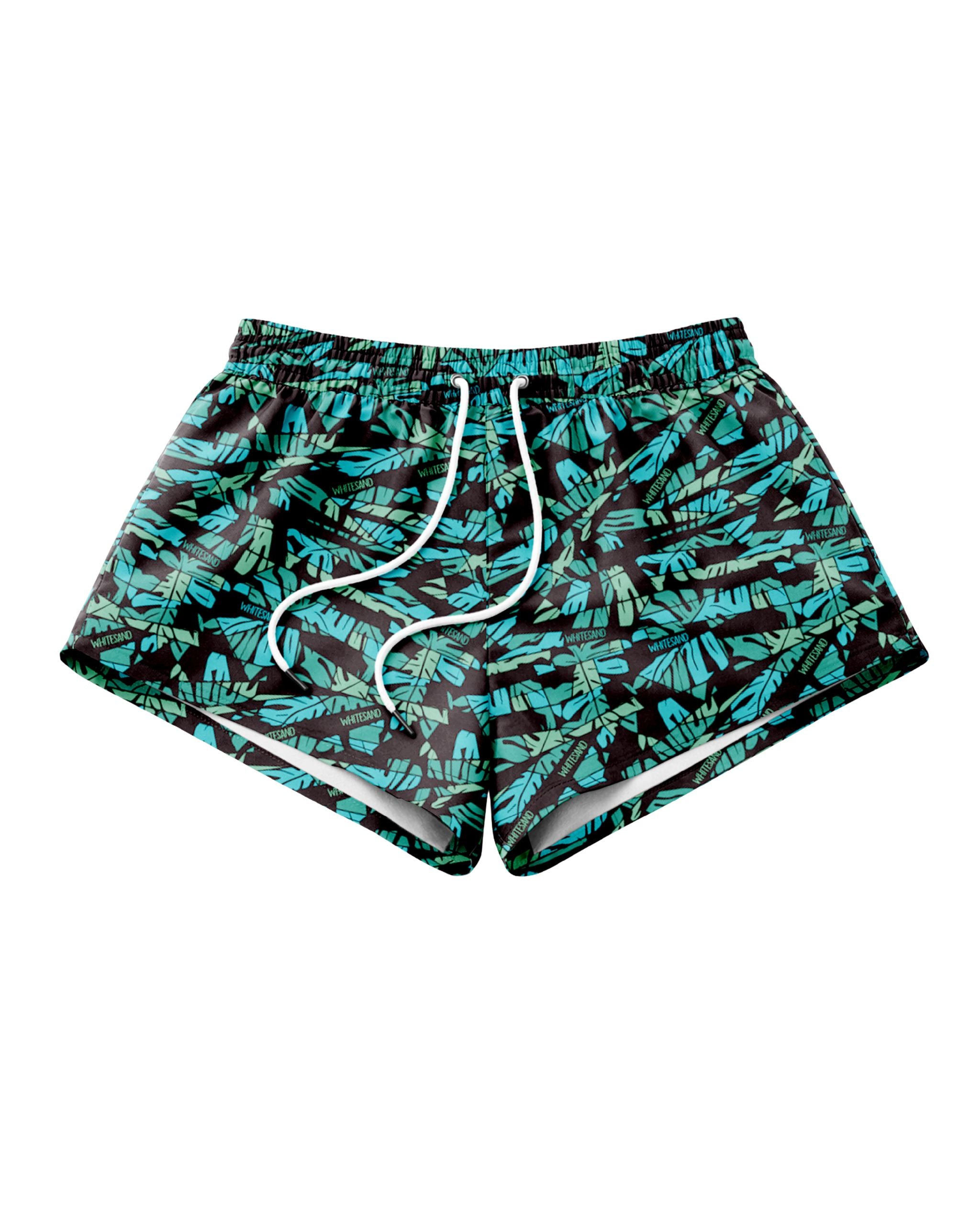 WOMEN BOARDSHORTS – LEAF CAMO