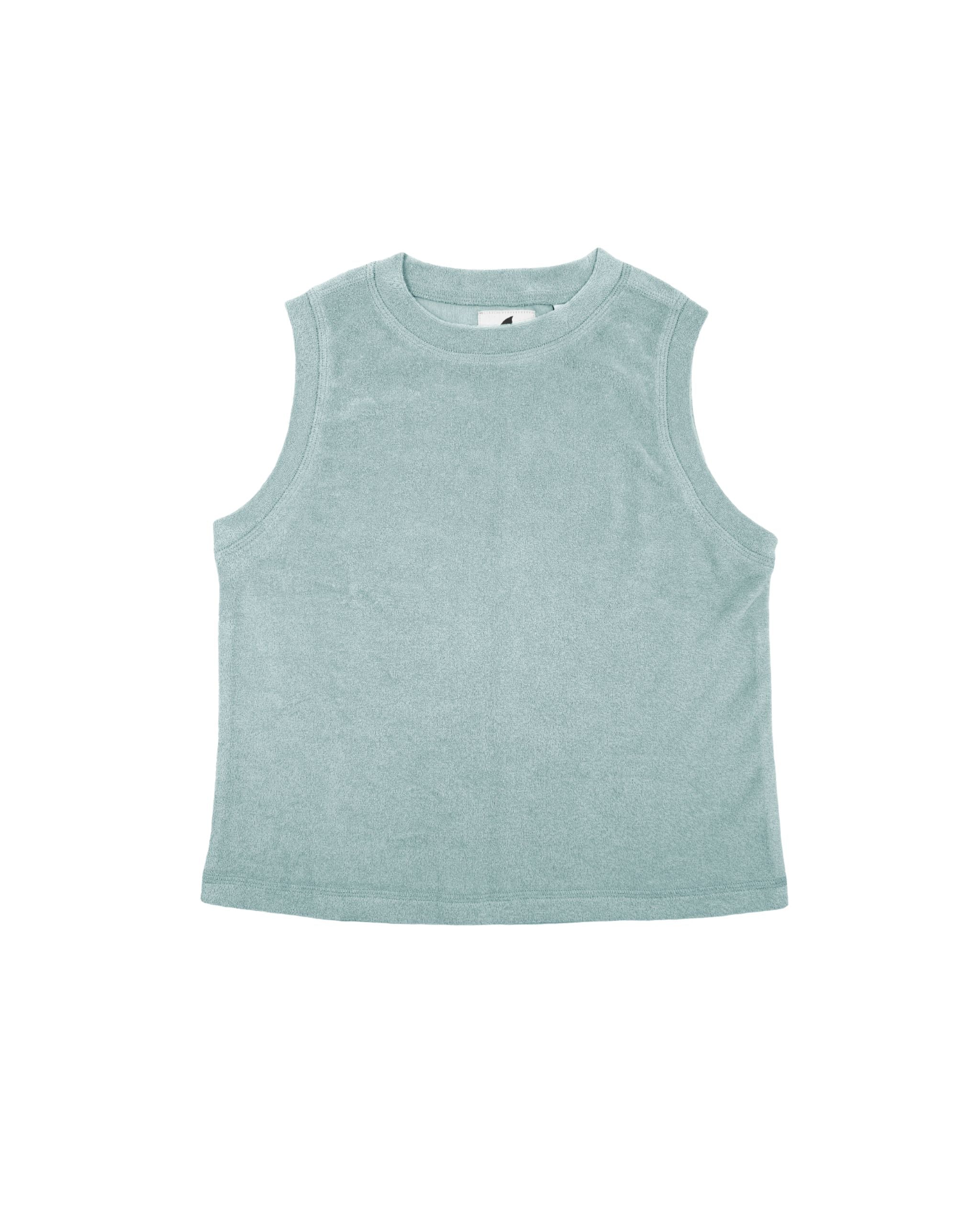 WOMEN TERRY SLEEVELESS CROPTOP – 2026 TERRY COLLECTION