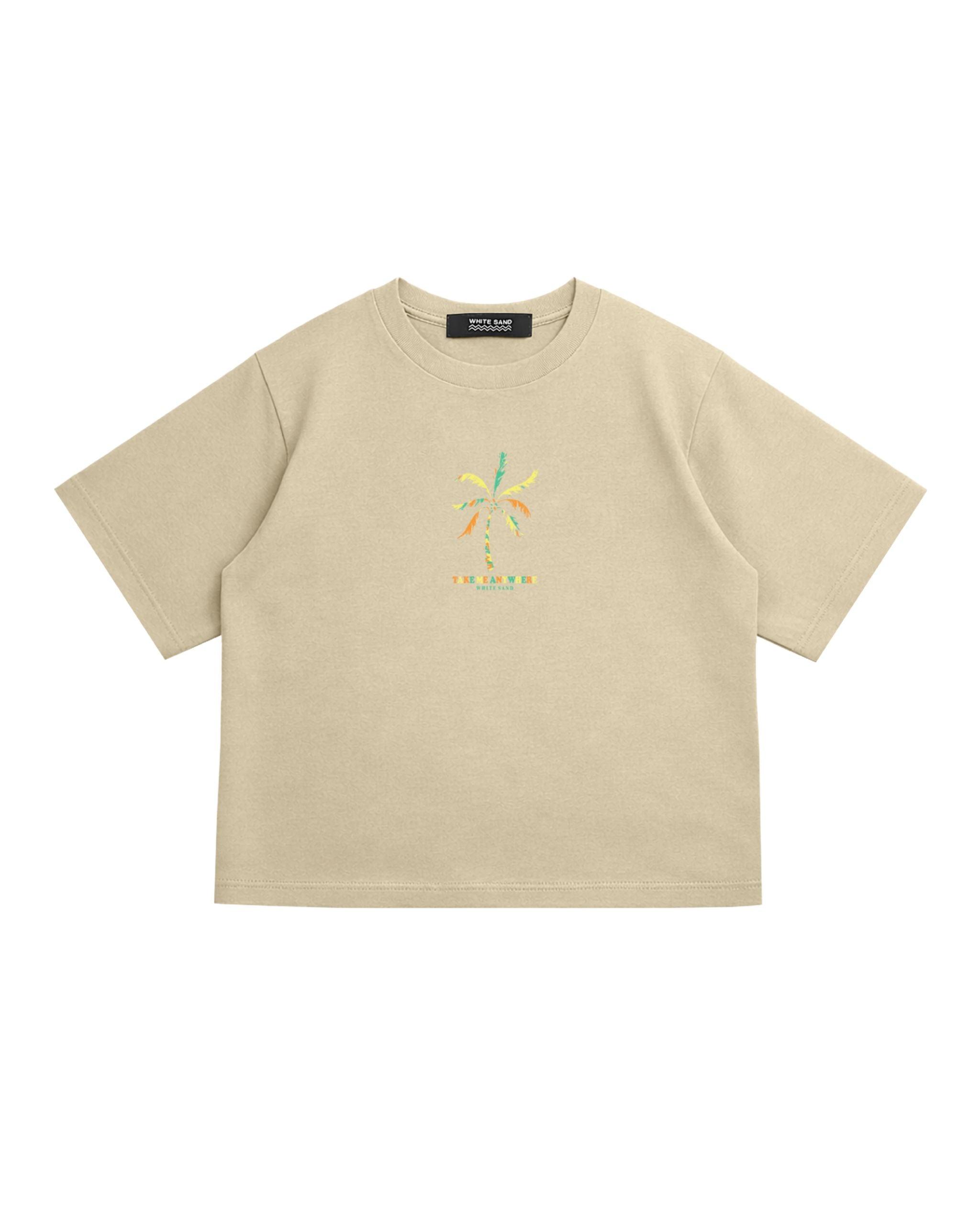 SOFT COTTON CROP TEE – TAKE ME