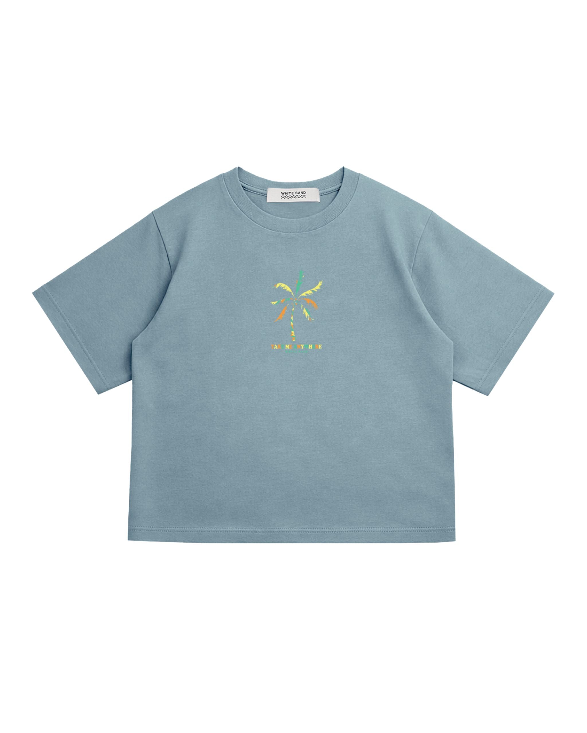 SOFT COTTON CROP TEE – TAKE ME