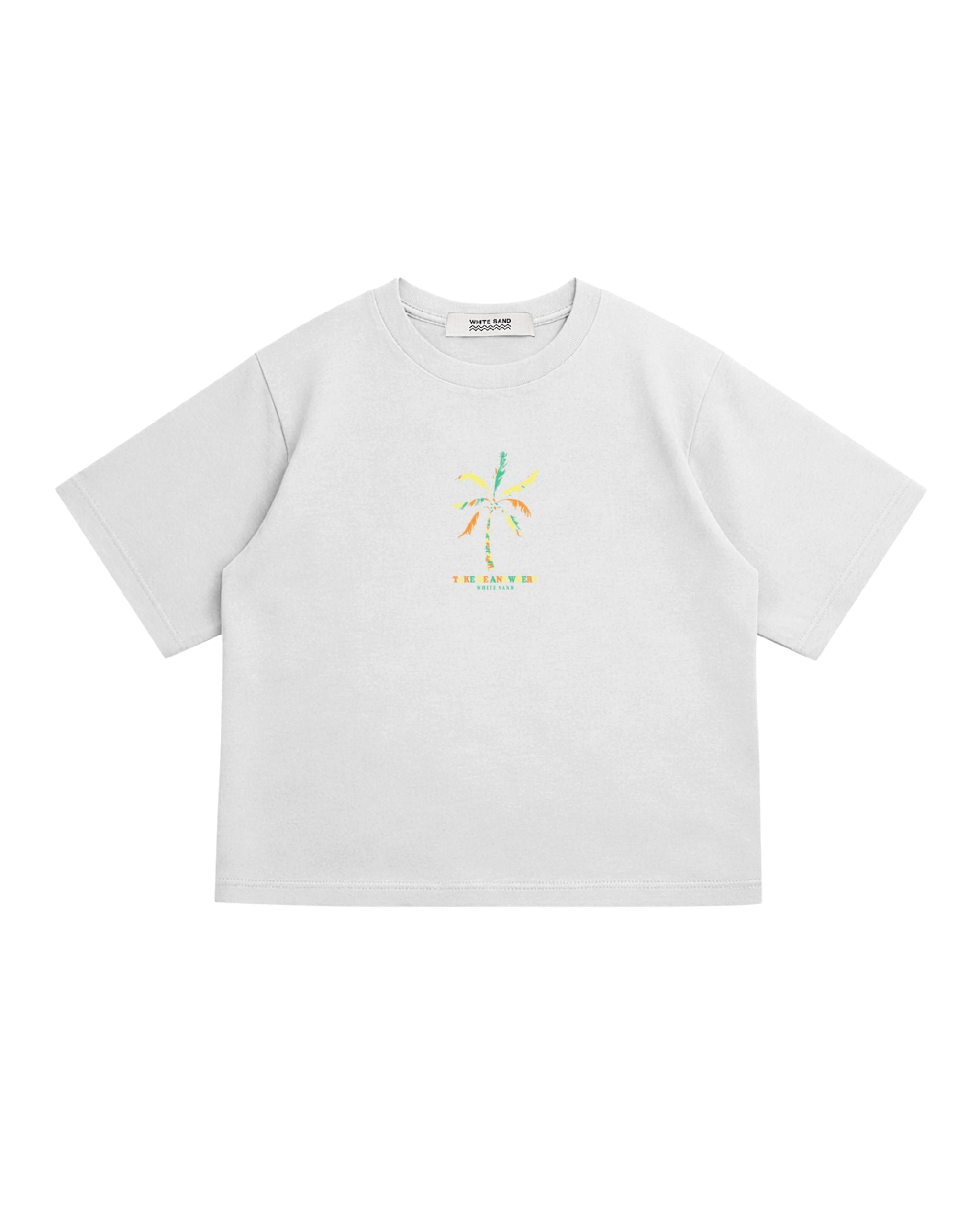 SOFT COTTON CROP TEE – TAKE ME