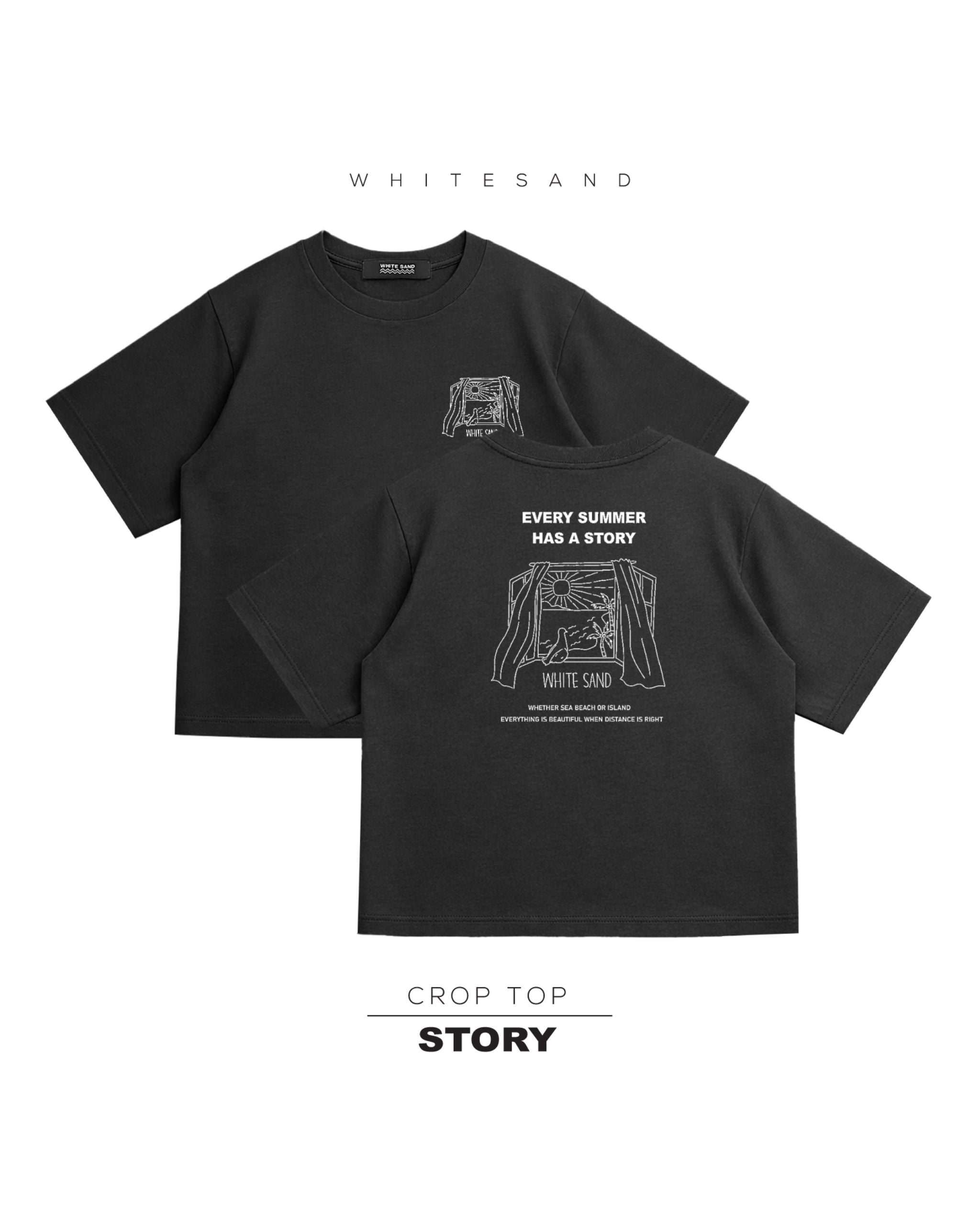 SOFT COTTON CROP TEE – STORY DAILY