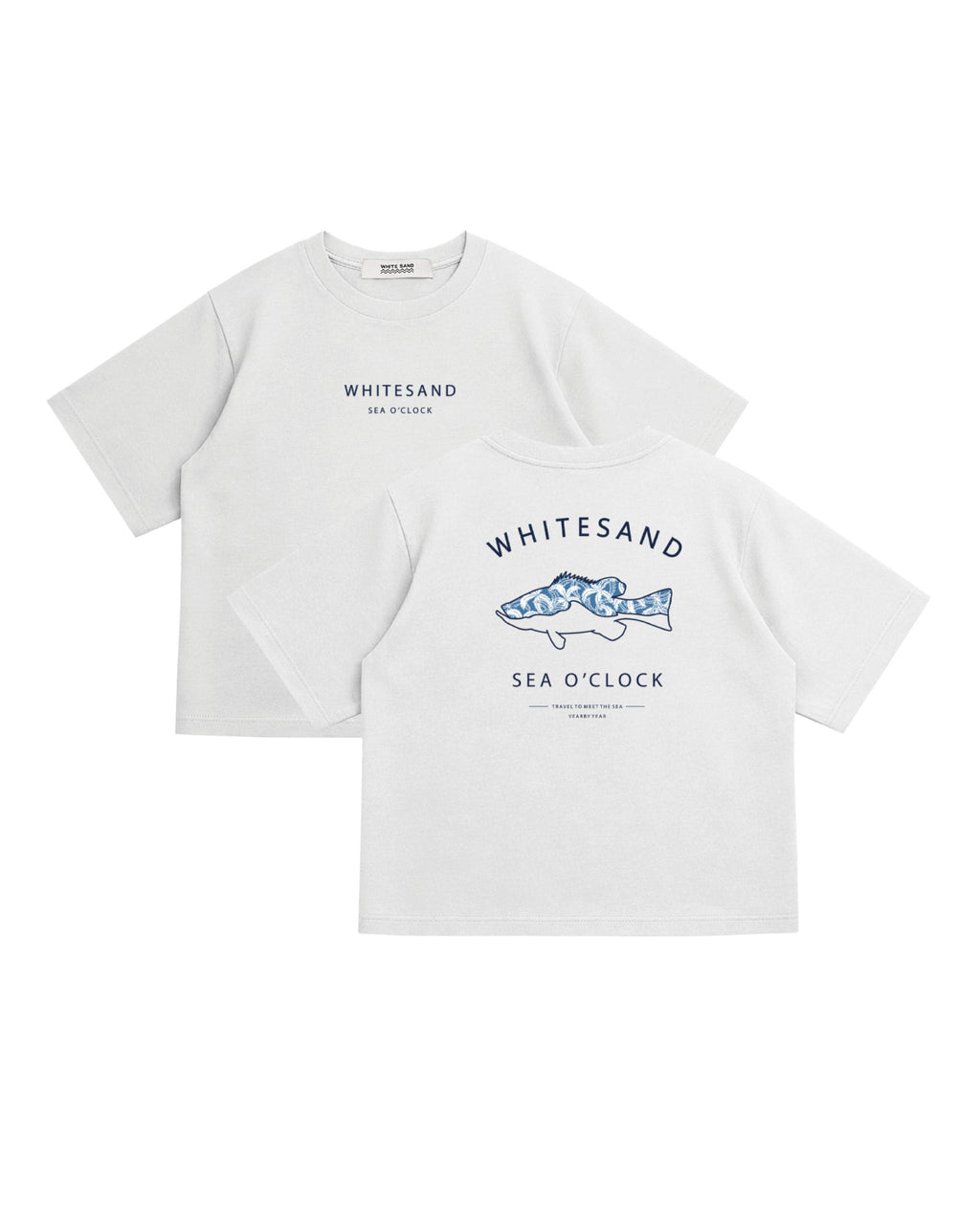 SOFT COTTON CROP TEE – O'CLOCK