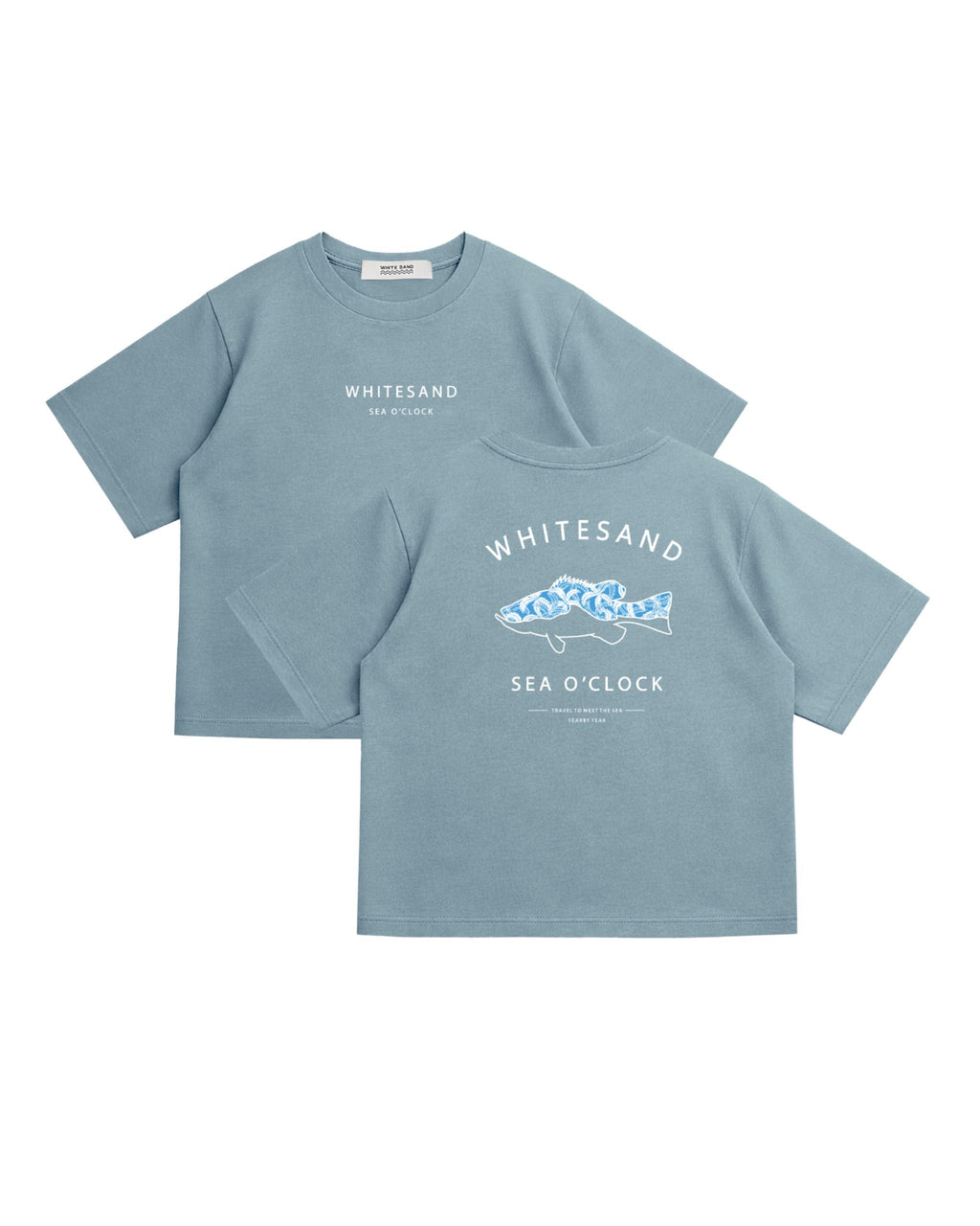 SOFT COTTON CROP TEE – O'CLOCK