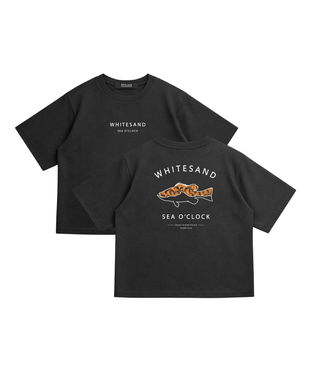 SOFT COTTON CROP TEE – O'CLOCK