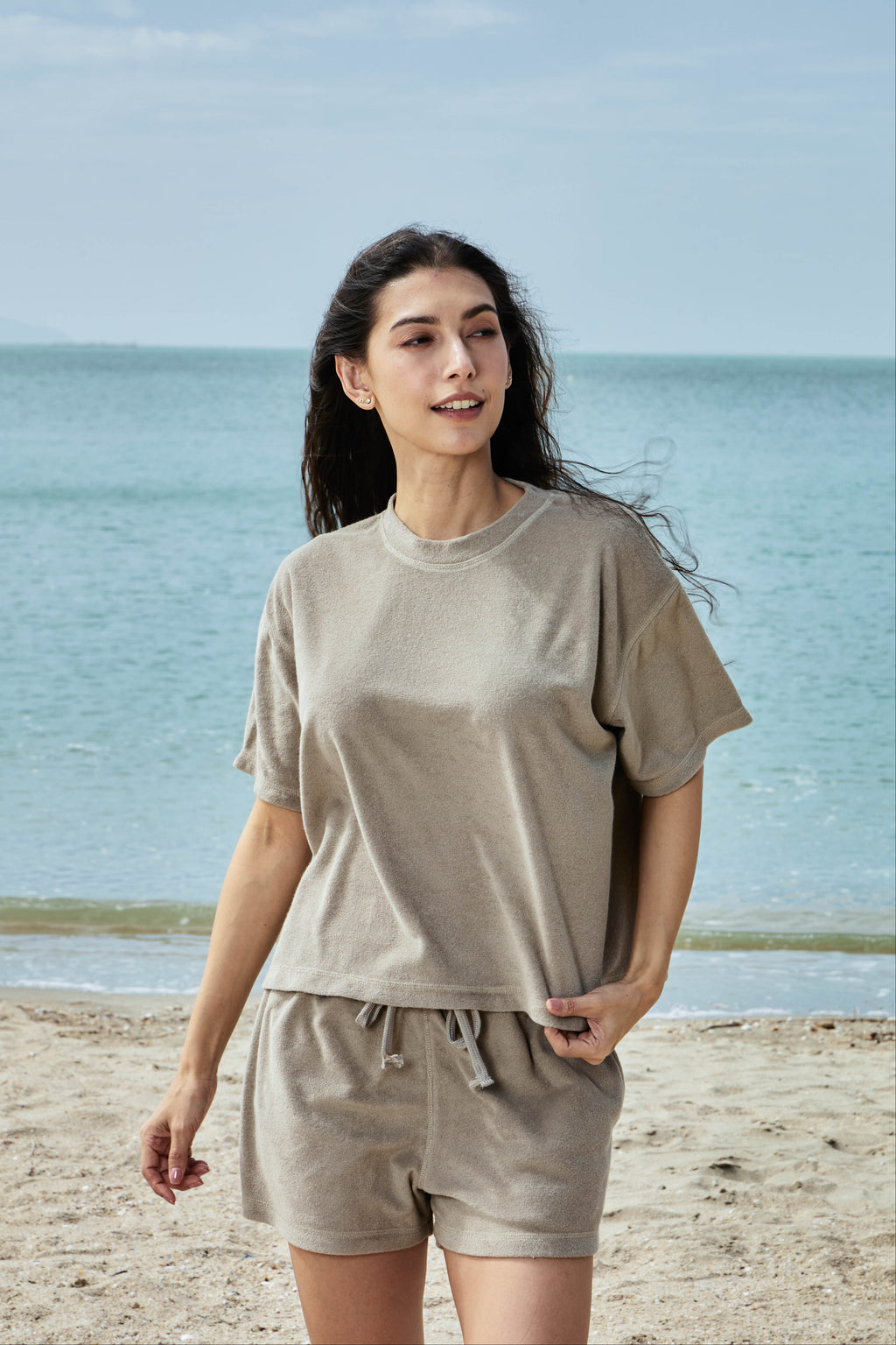 WOMEN TERRY CROPTOP – 2026 TERRY COLLECTION