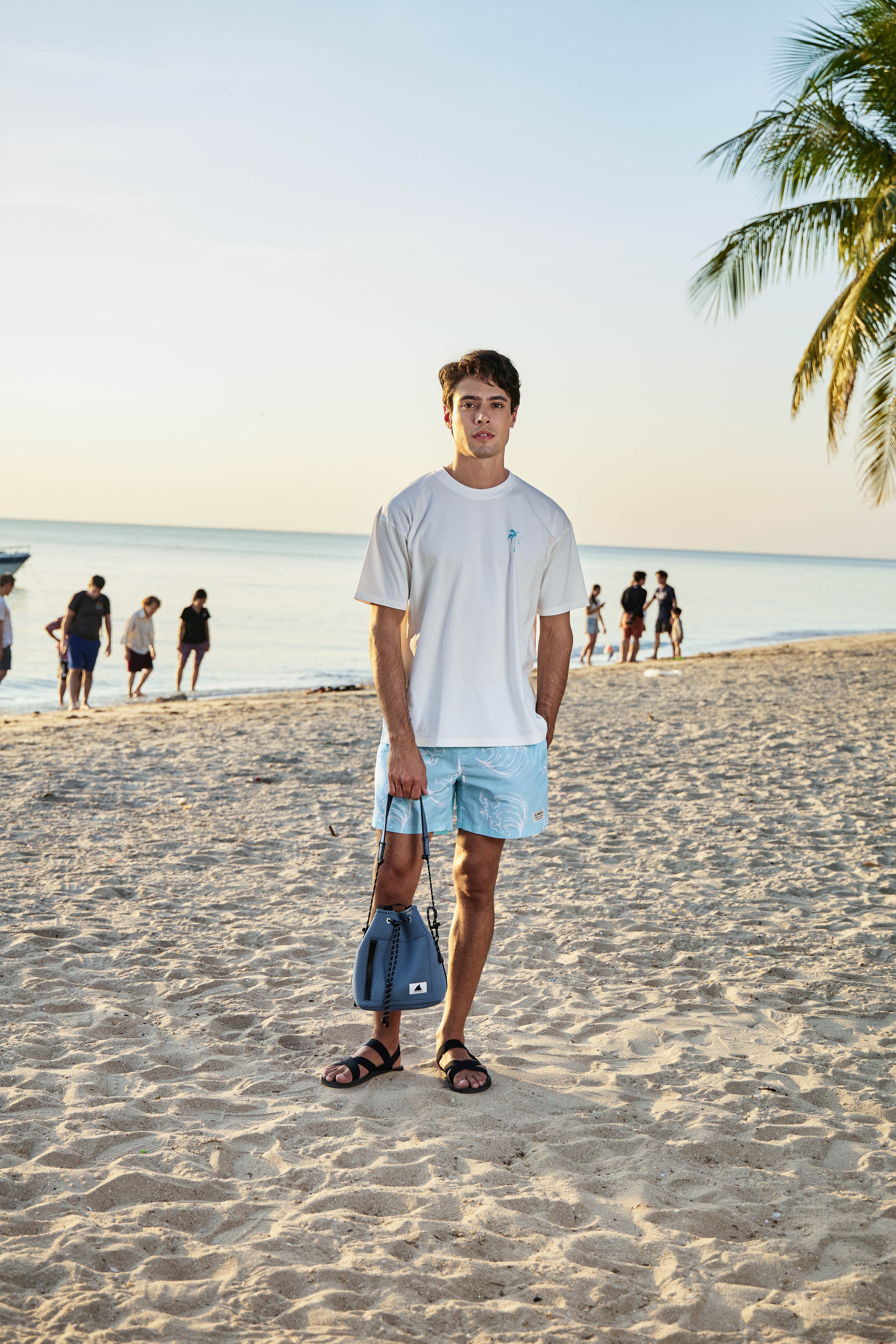 NEOPRENE 3 WAY KINCHAKU BAG