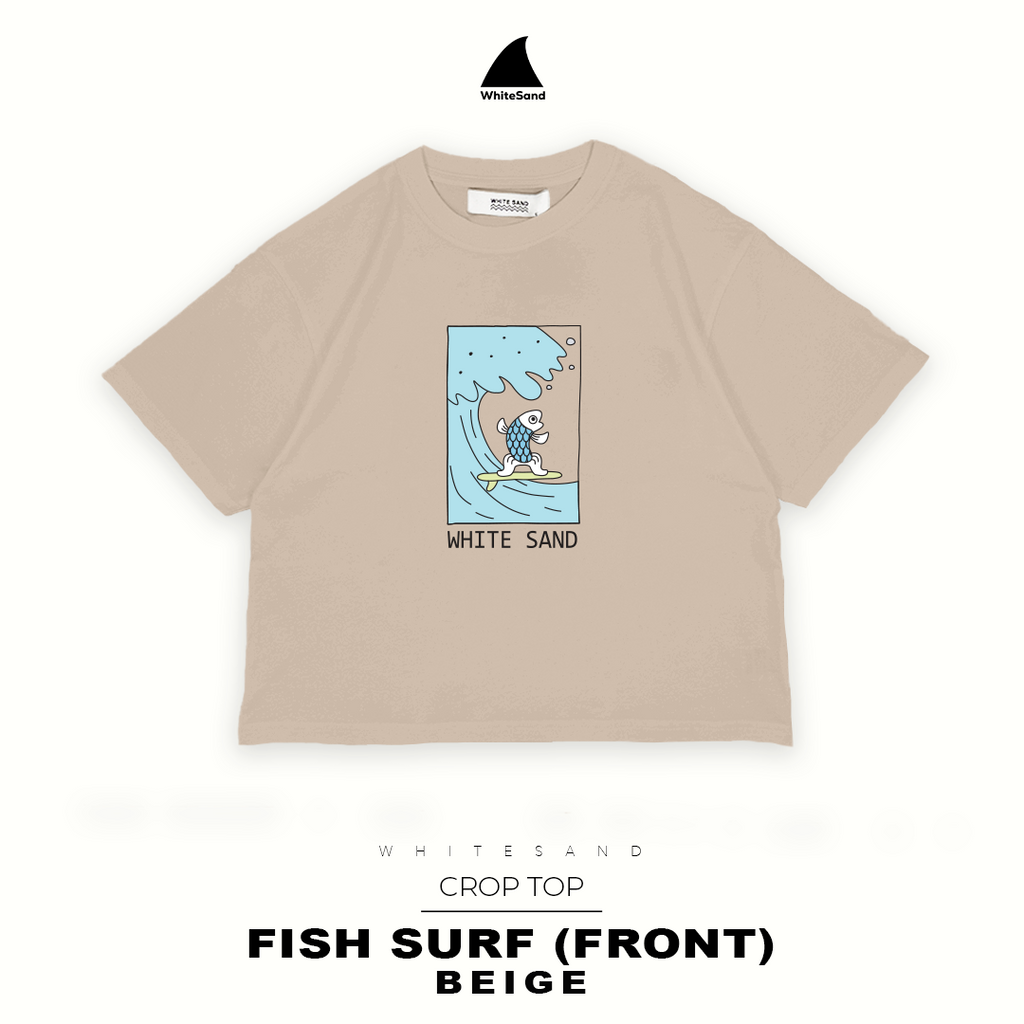 CROP TOP FISH SURF