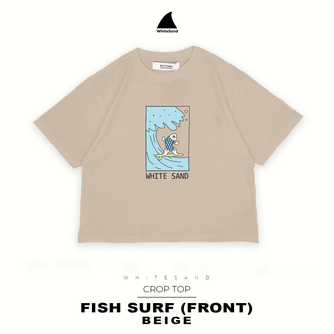 CROP TOP FISH SURF