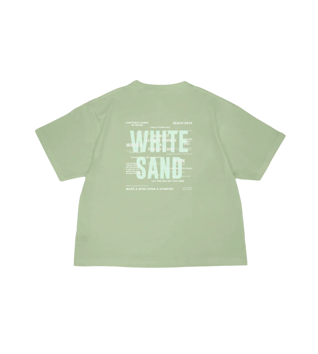 BEACH DAY DAILY TENDER CROP TEE
