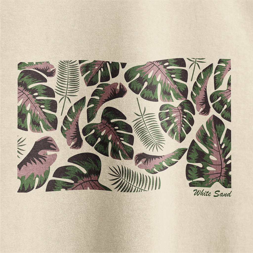 T-SHIRT LEAF WS