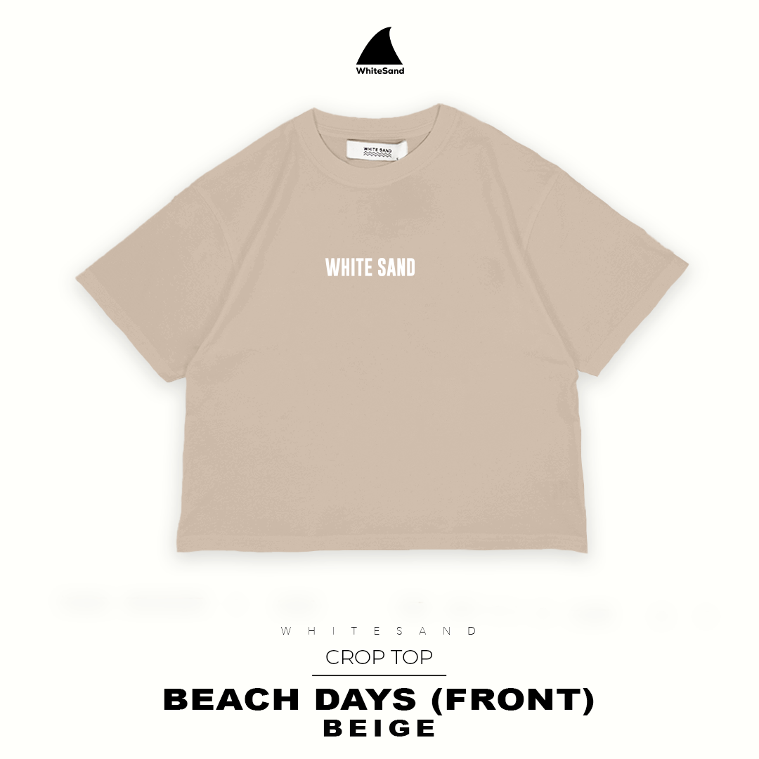 CROP TOP BEACH DAYS