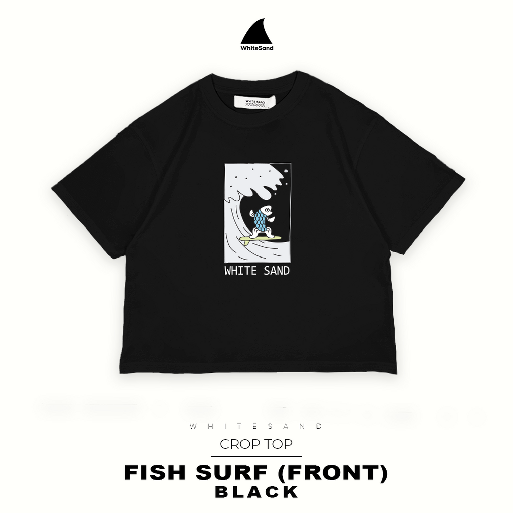 CROP TOP FISH SURF