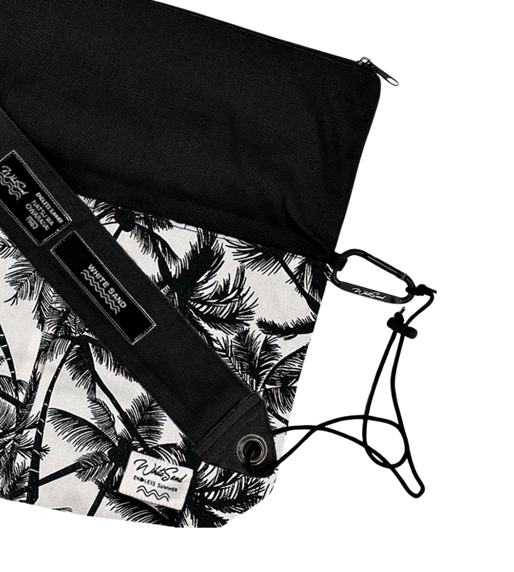 CLASSIC PLAM AND OBSIDIAN SACOCHE BAG