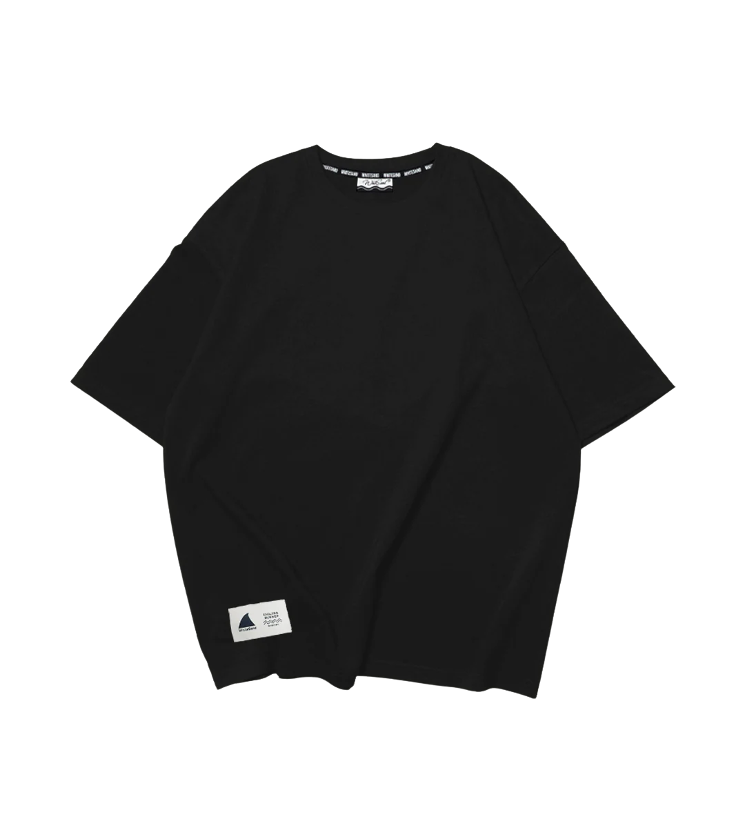 WHITESAND BIO SILKY BIG SILHOUETTE TEE
