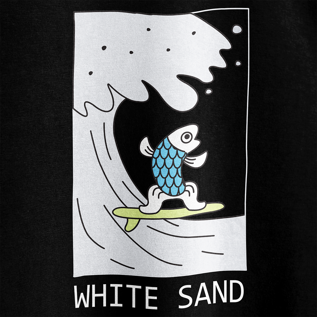 KID T-SHIRT SURF FISH