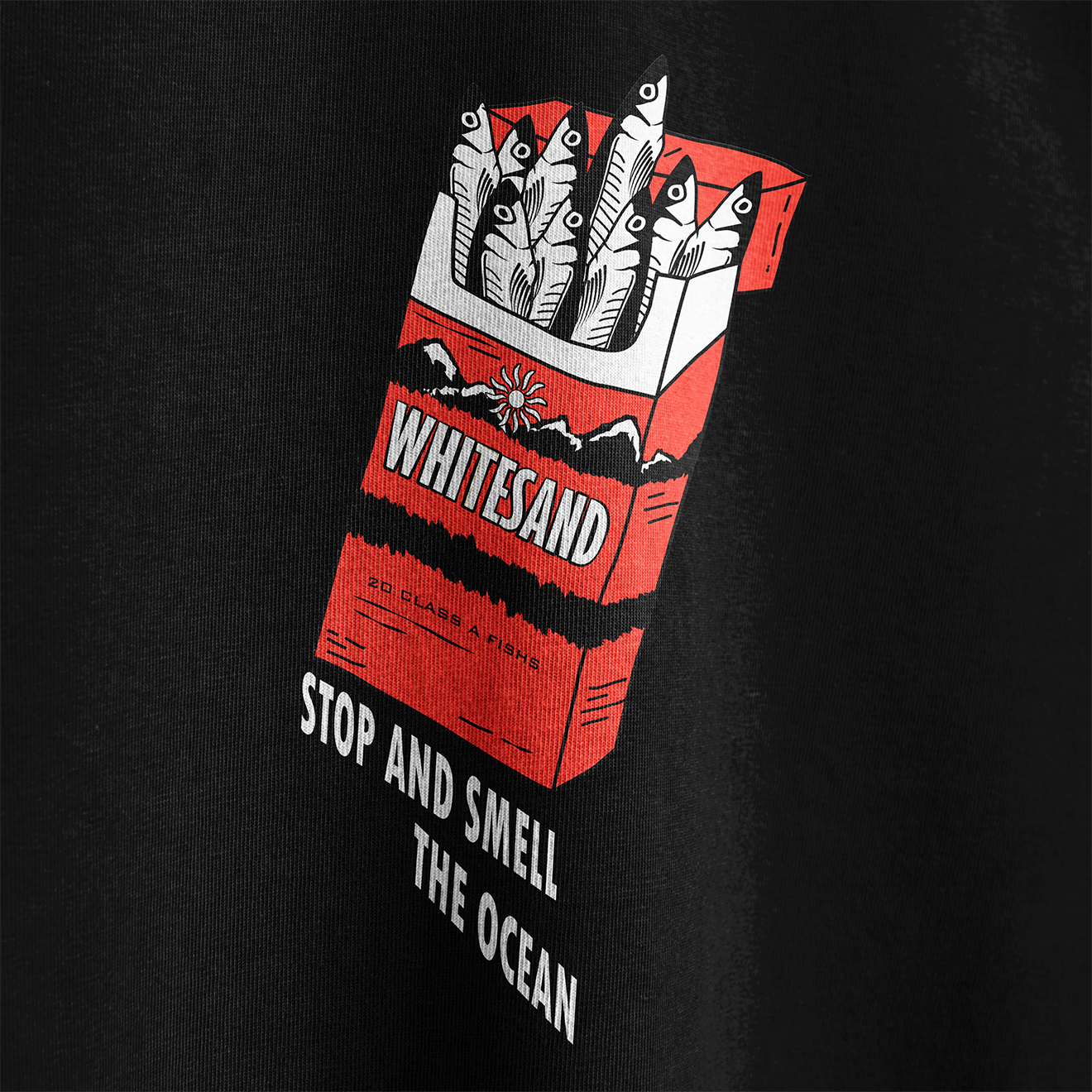T-SHIRT STOP AND SMELL