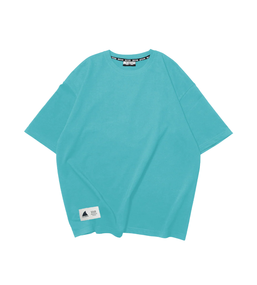 WHITESAND BIO SILKY BIG SILHOUETTE TEE