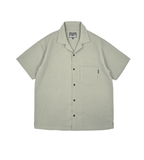 WAFFLE OPEN COLLAR SHIRT