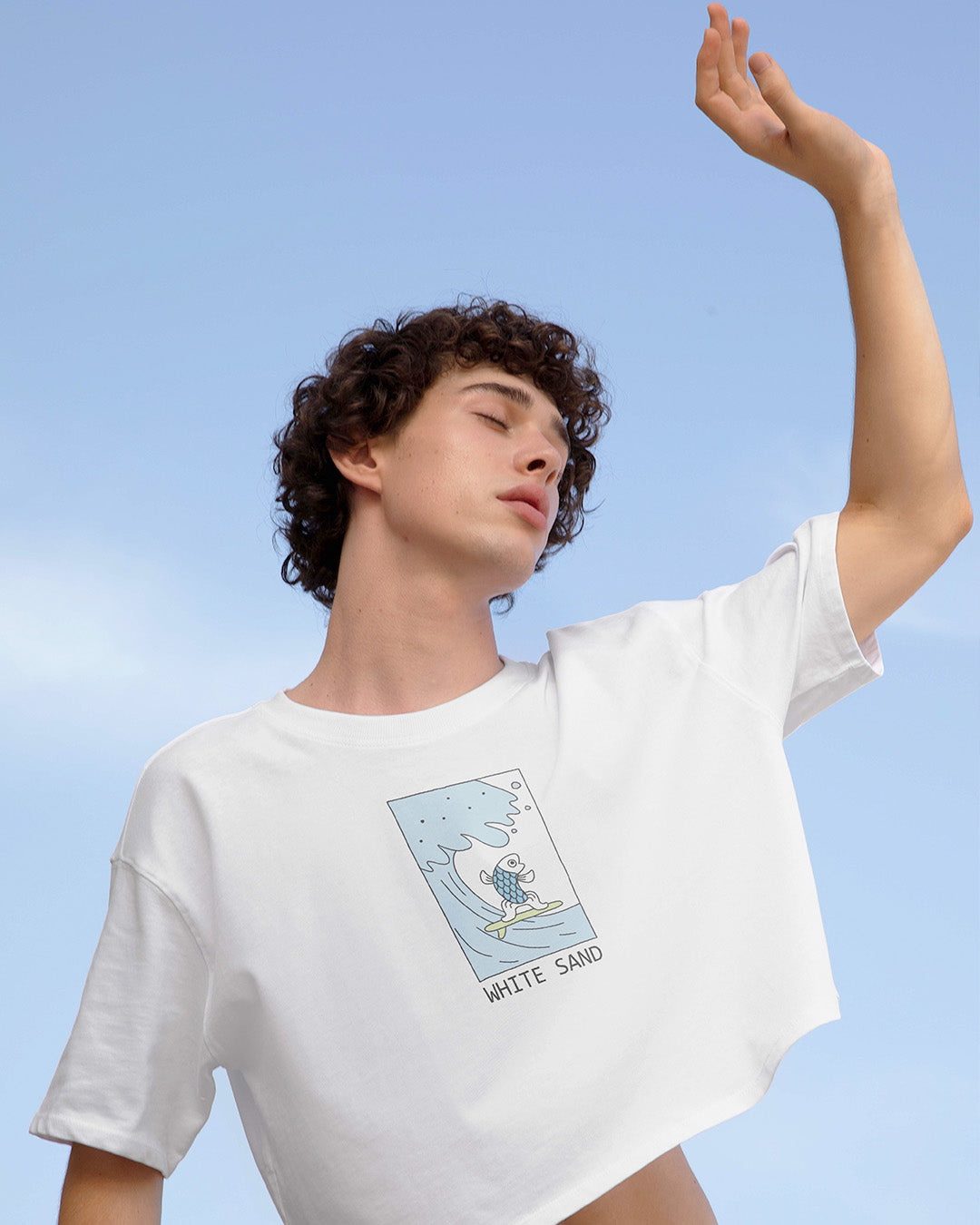 CROP TOP FISH SURF