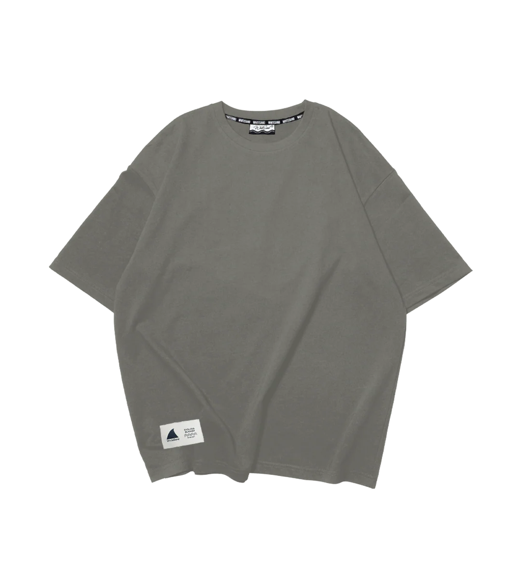 WHITESAND BIO SILKY BIG SILHOUETTE TEE