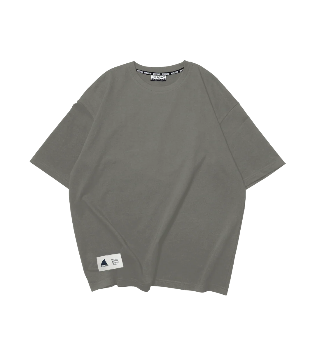 WHITESAND BIO SILKY BIG SILHOUETTE TEE