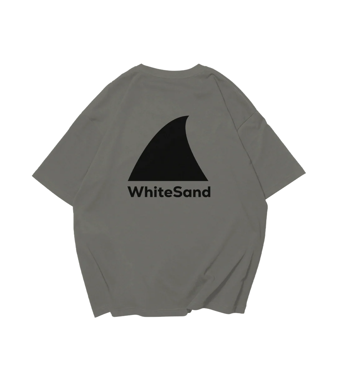 WHITESAND BIO SILKY BIG SILHOUETTE TEE