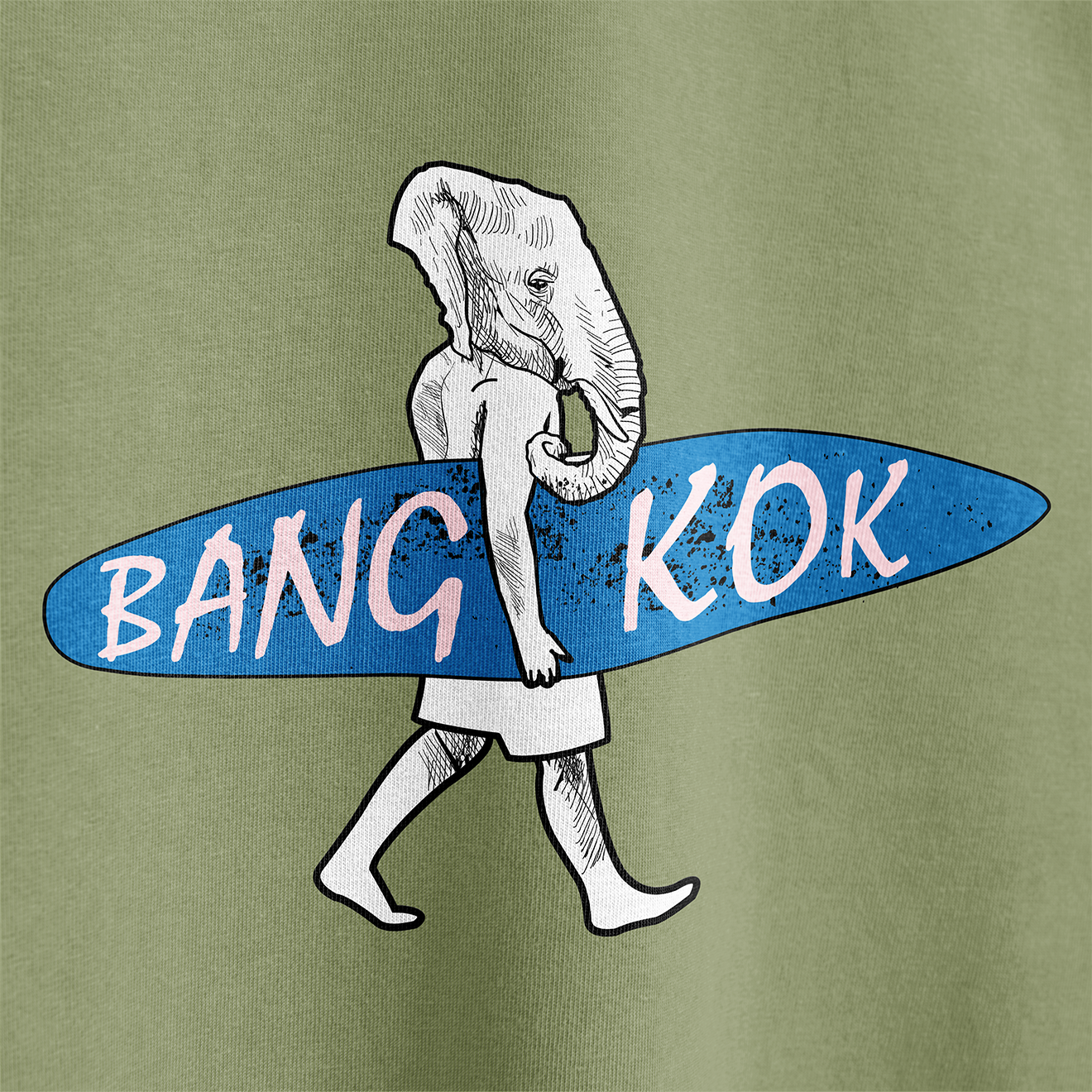 KID T-SHIRT ELEPHANT BANGKOK