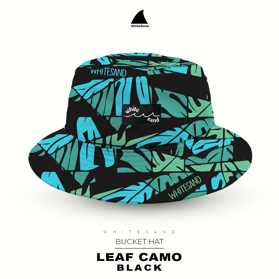 BUCKET HAT LEAF CAMO