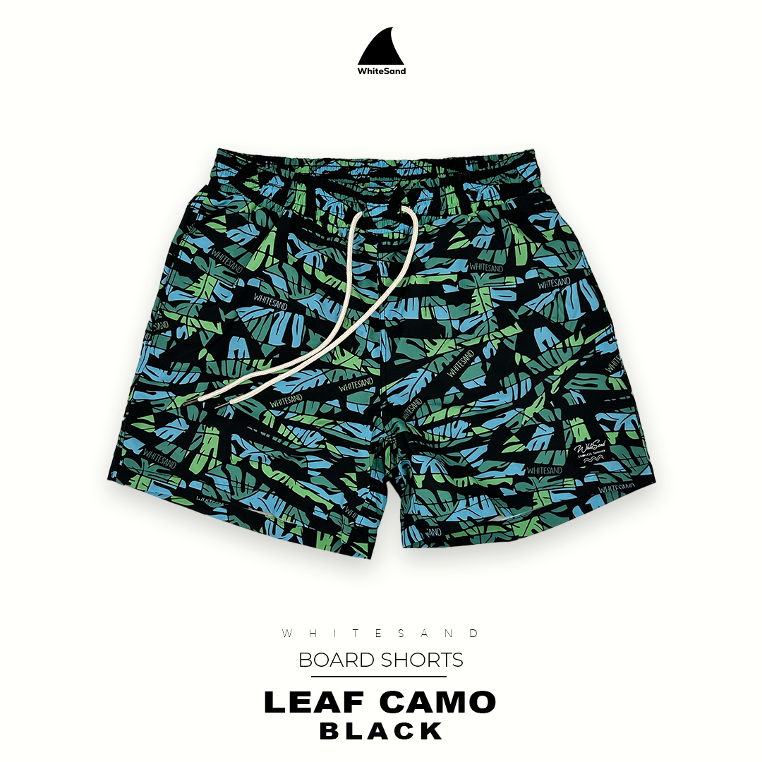BOARD SHORTS LEAF CAMO