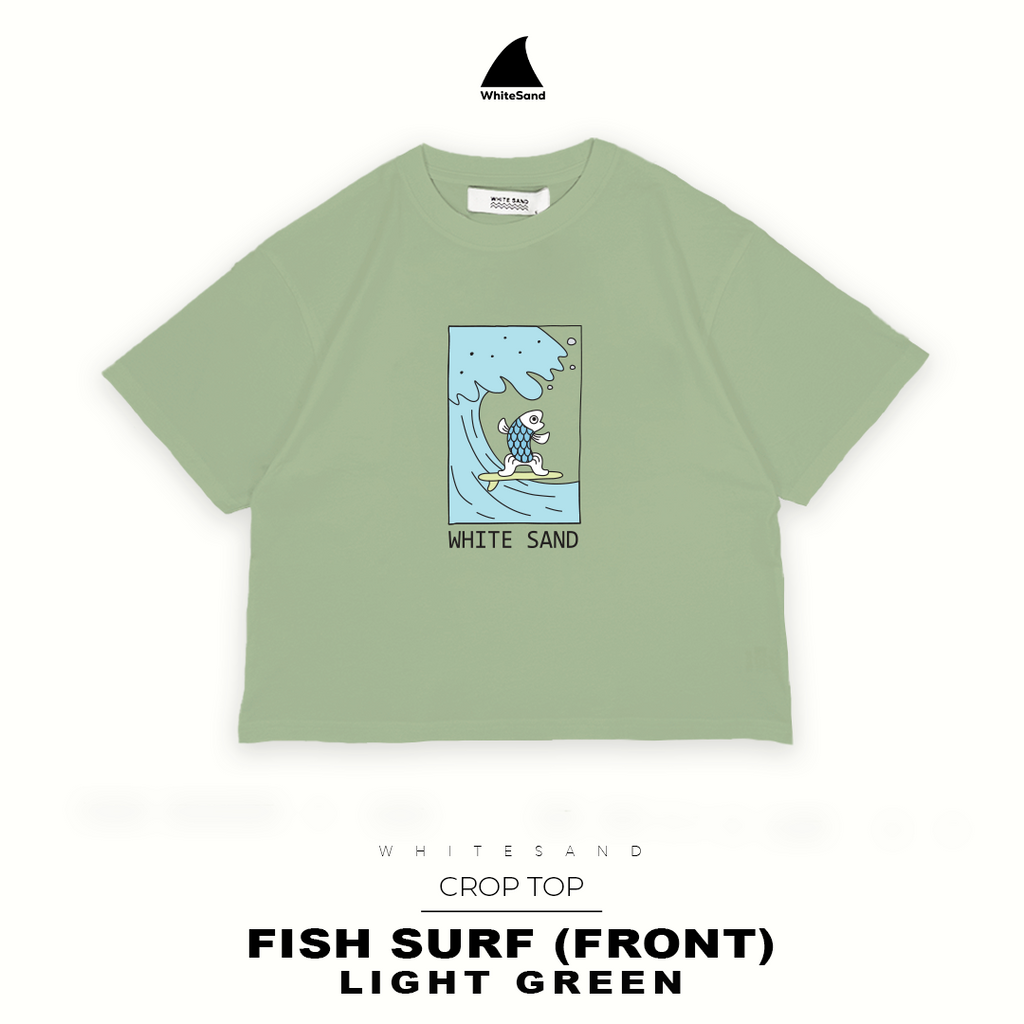 CROP TOP FISH SURF