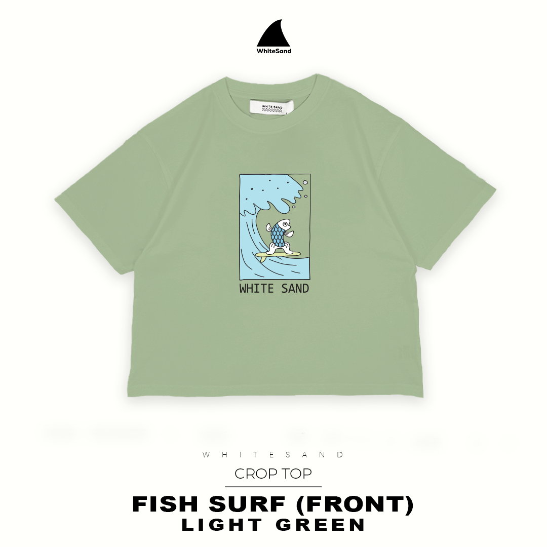 CROP TOP FISH SURF