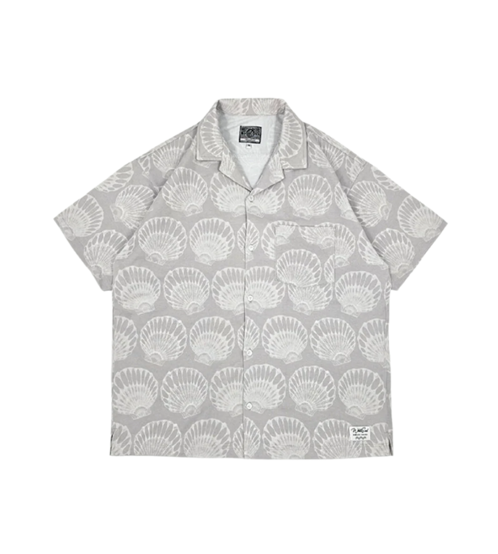 MINIMAL SHELL HYBRID COTTON CUBAN SHIRT