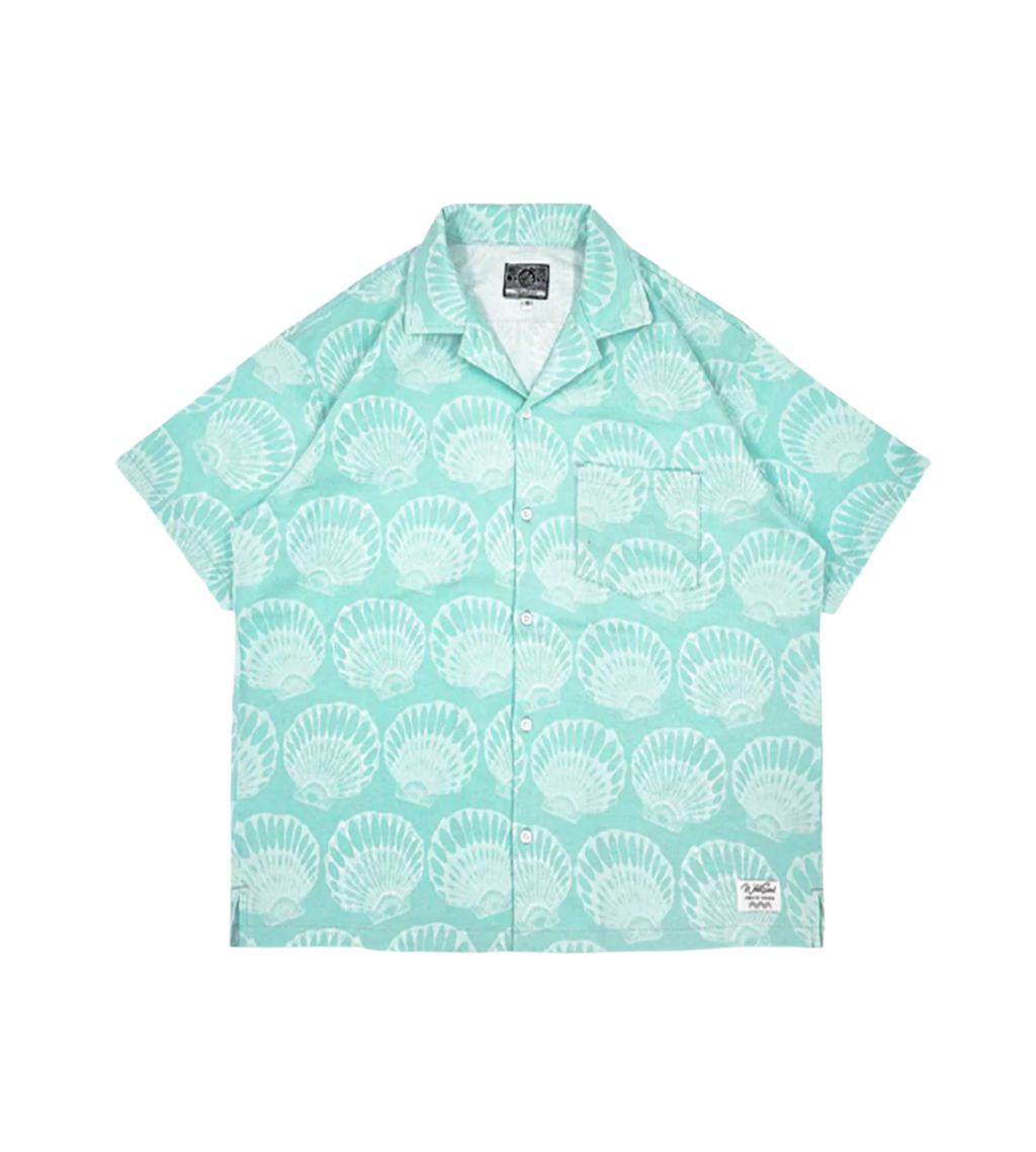 MINIMAL SHELL HYBRID COTTON CUBAN SHIRT