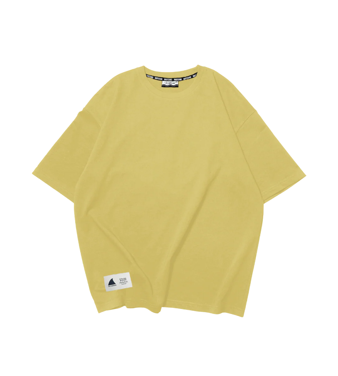 WHITESAND BIO SILKY BIG SILHOUETTE TEE