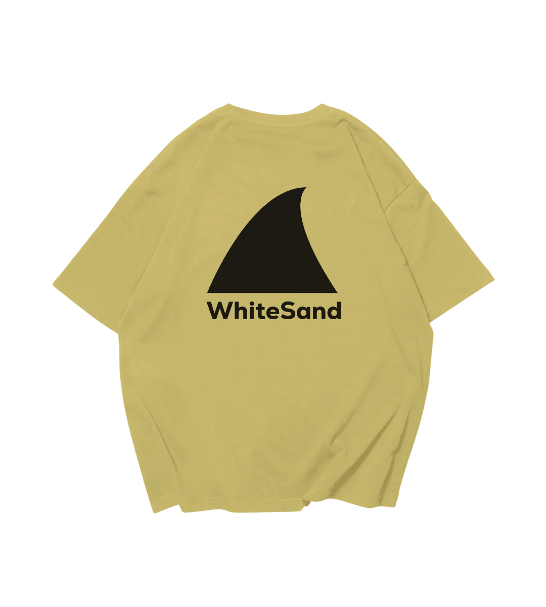 WHITESAND BIO SILKY BIG SILHOUETTE TEE