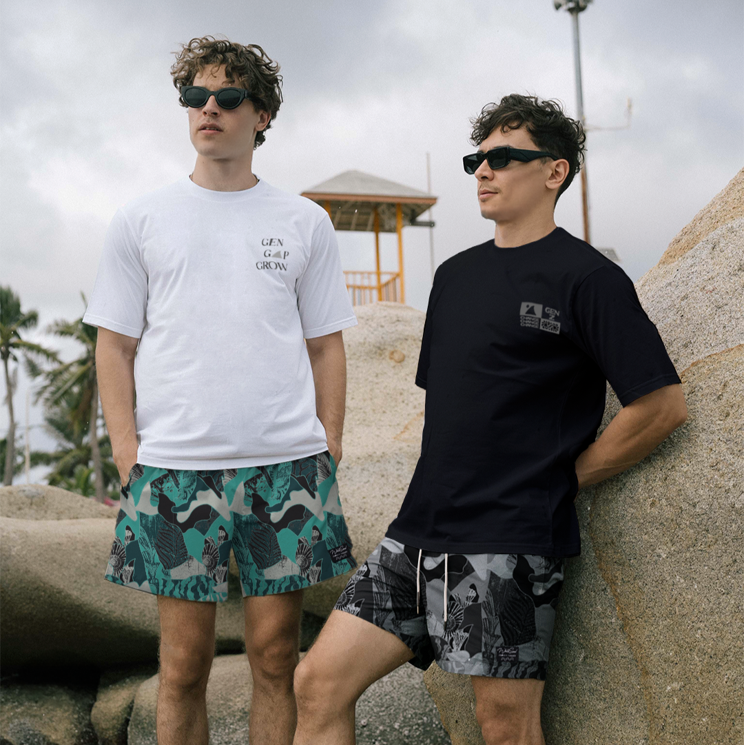 BOARD SHORTS - SHELL FISH