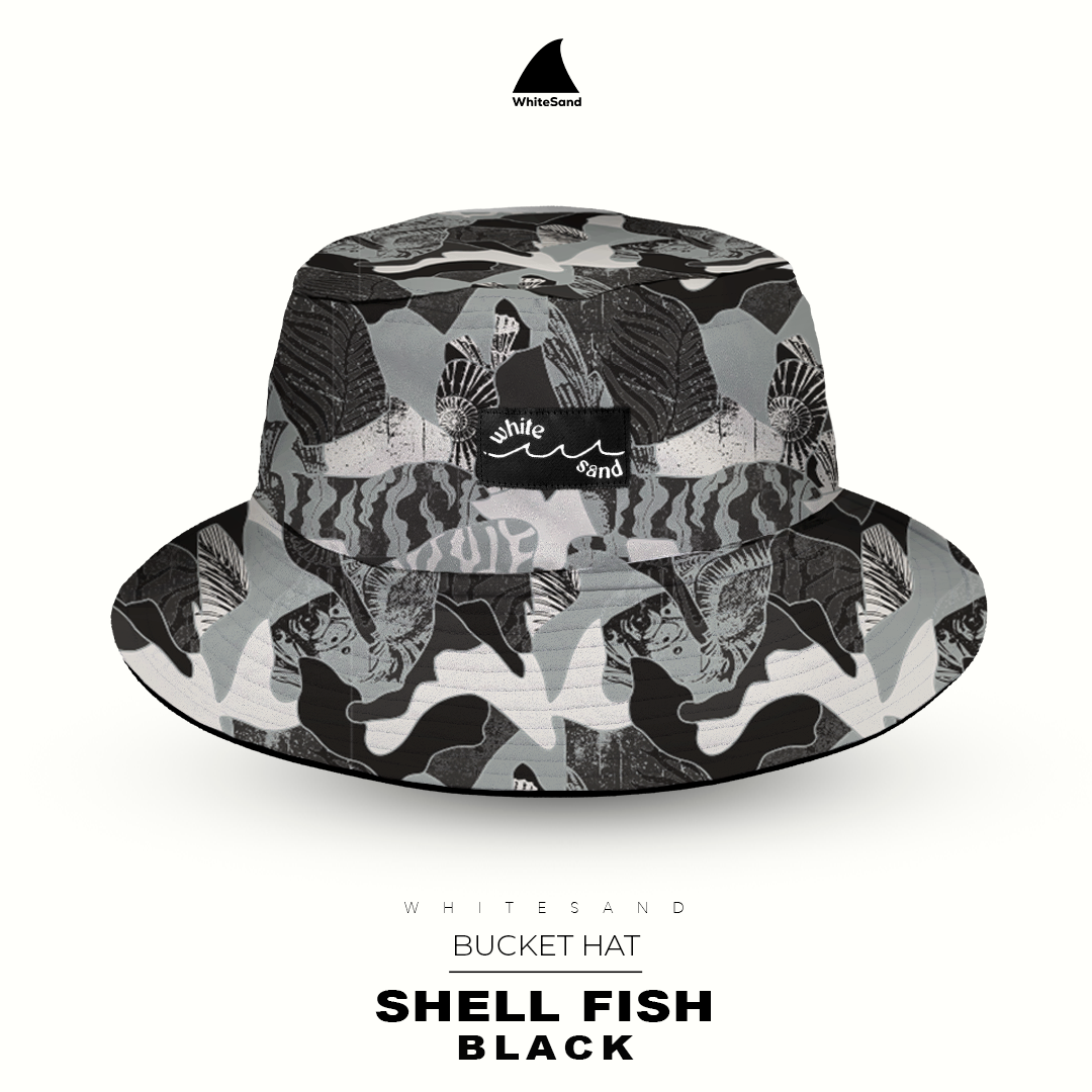 BUCKET HAT SHELL FISH