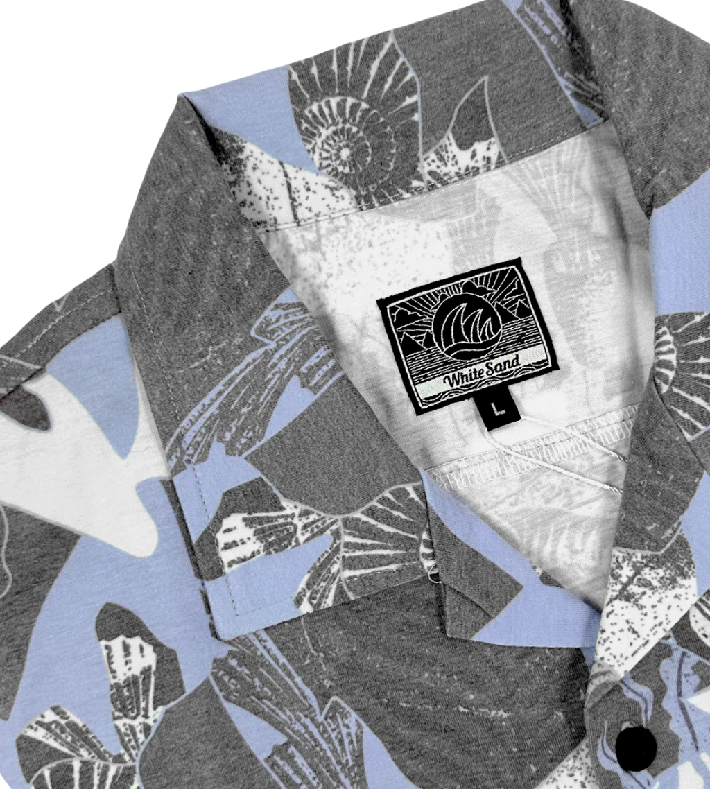 SHELL FISH HYBRID COTTON CUBAN SHIRT