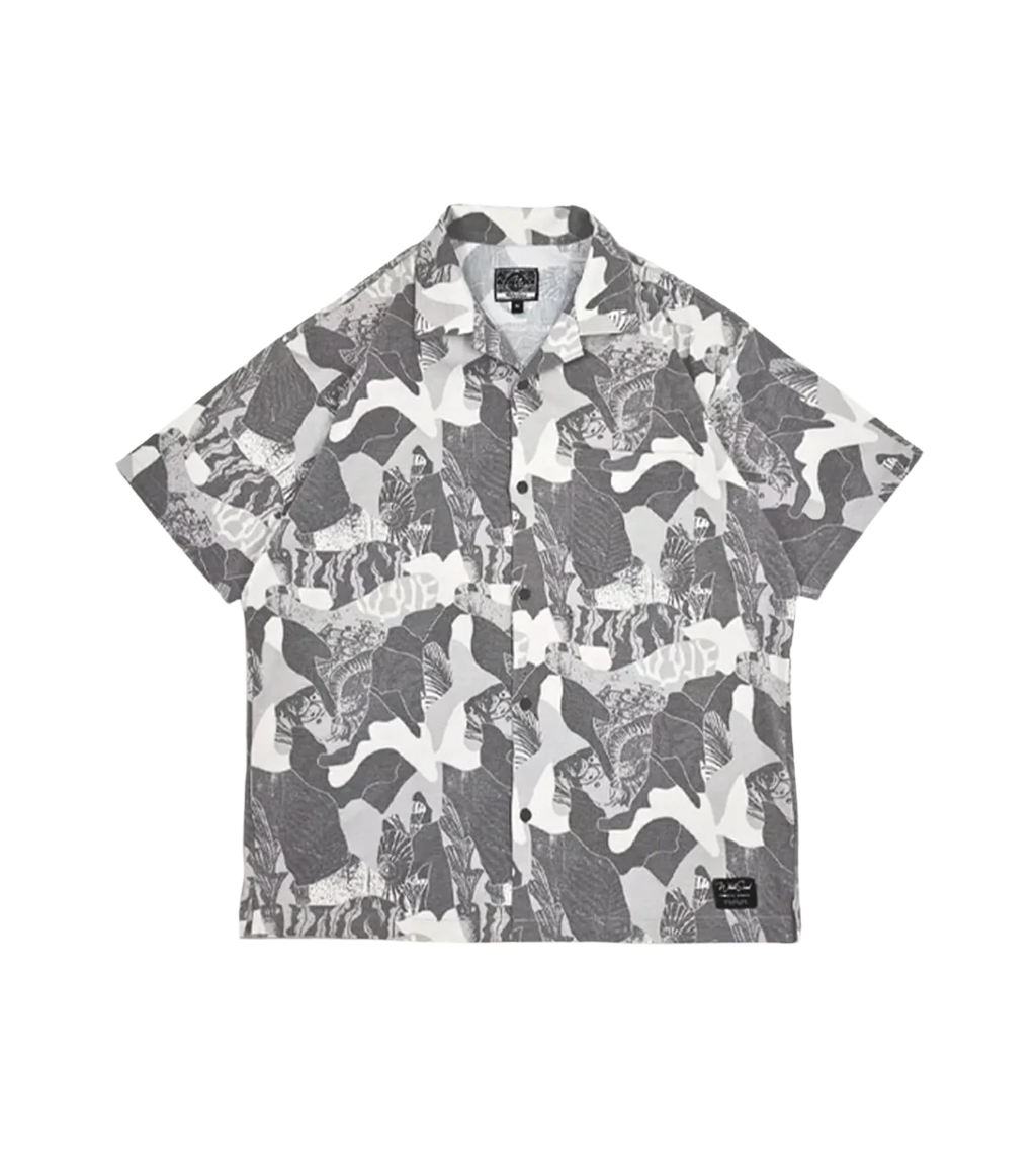 SHELL FISH HYBRID COTTON CUBAN SHIRT