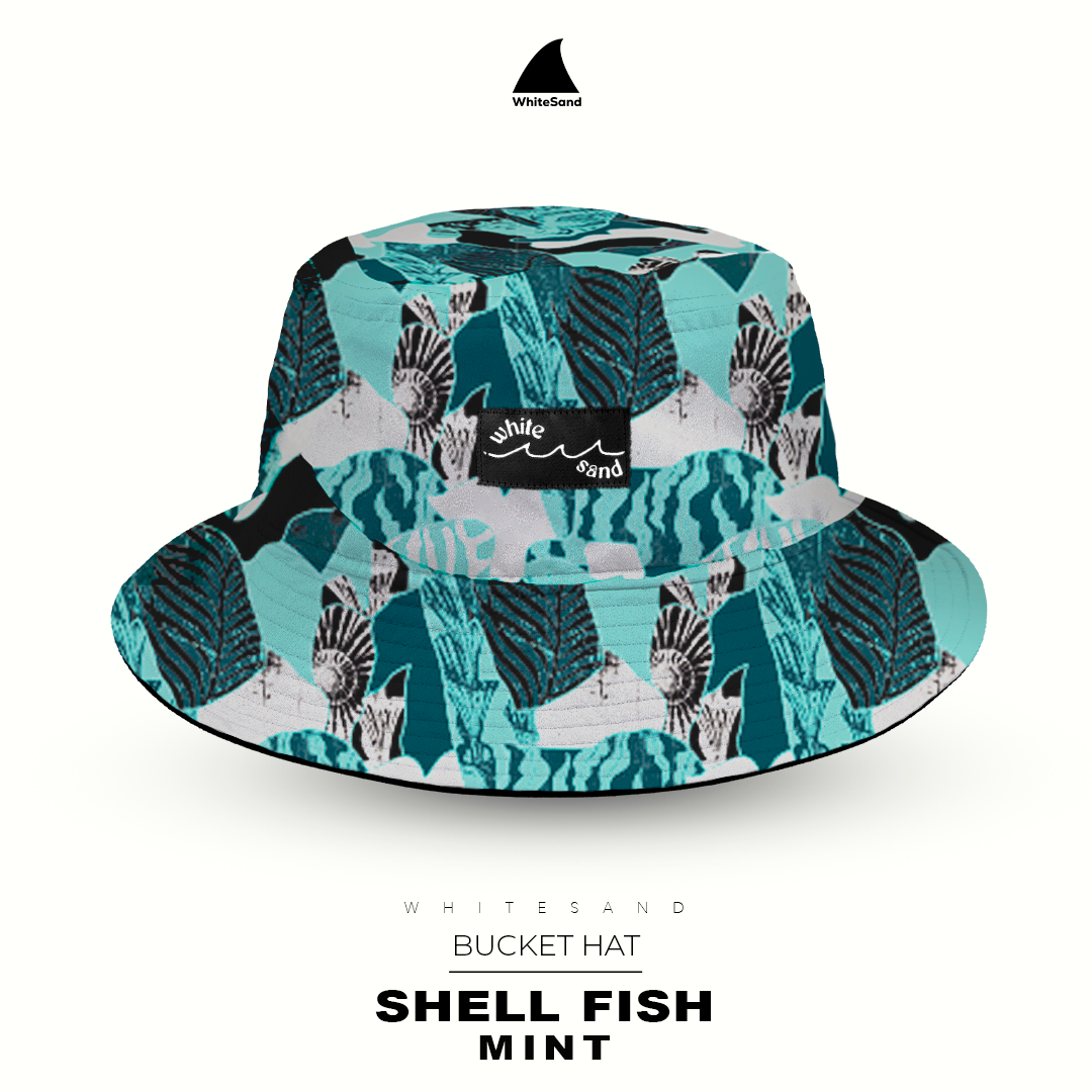BUCKET HAT SHELL FISH